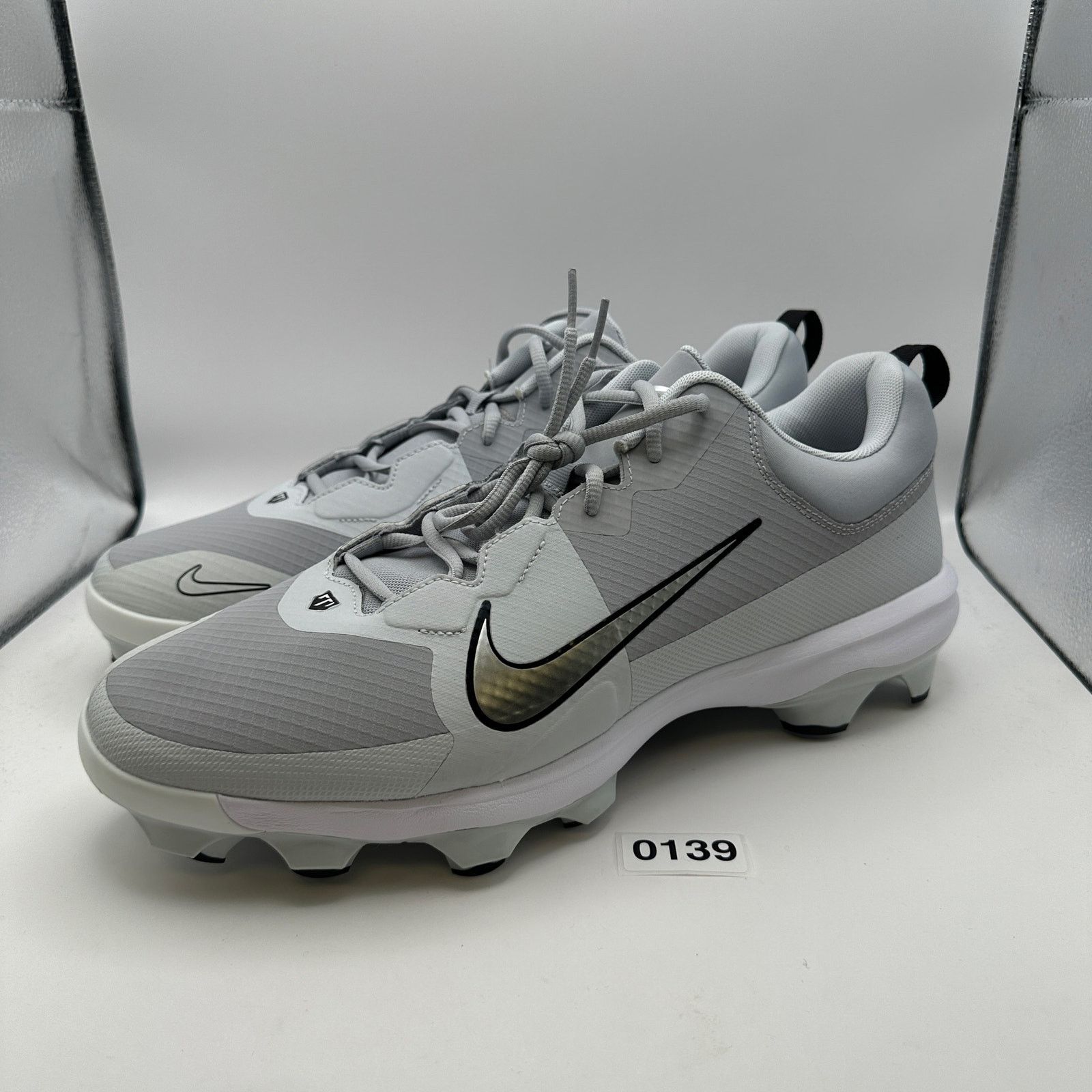 Nike NIKE Baseball Cleats Men's 15 Force Trout 9 Pro MCS Gray Size US 15 / EU 48 - 2 Thumbnail