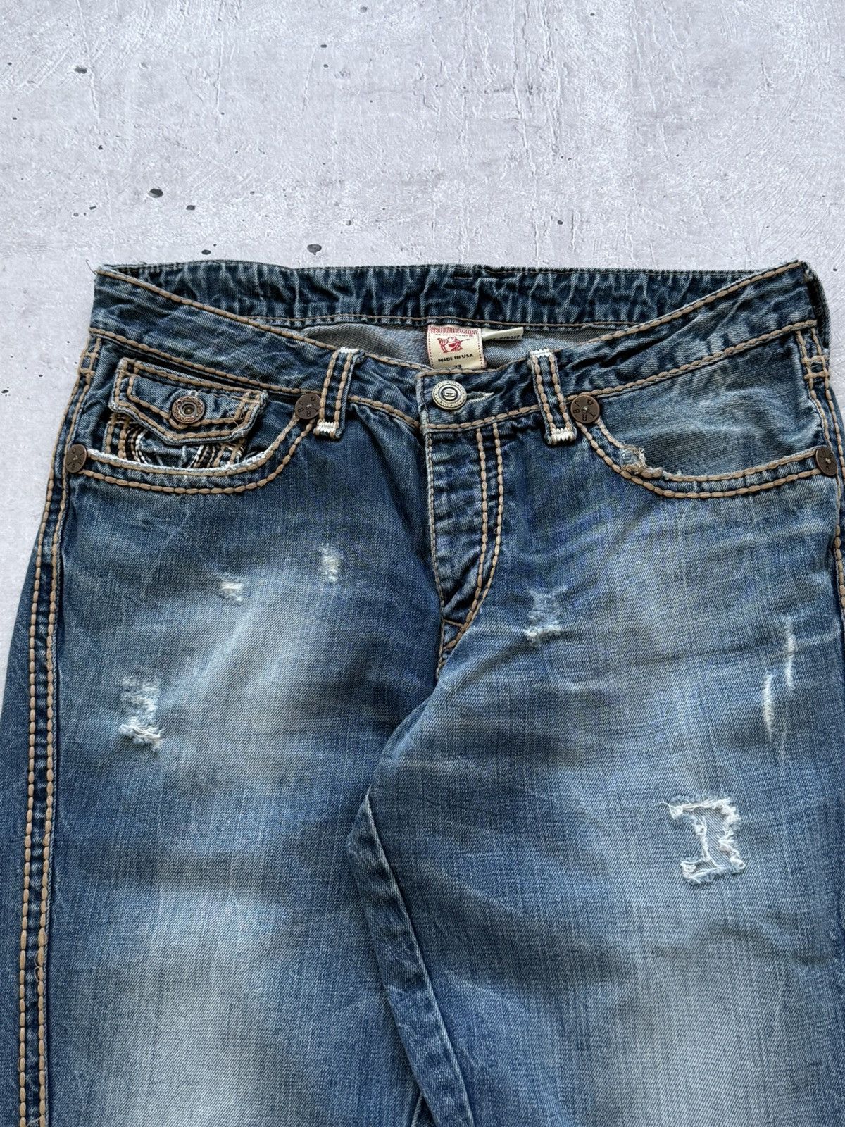 True Religion Vintage Y2K True Religion Jeans Size US 33 - 6 Thumbnail