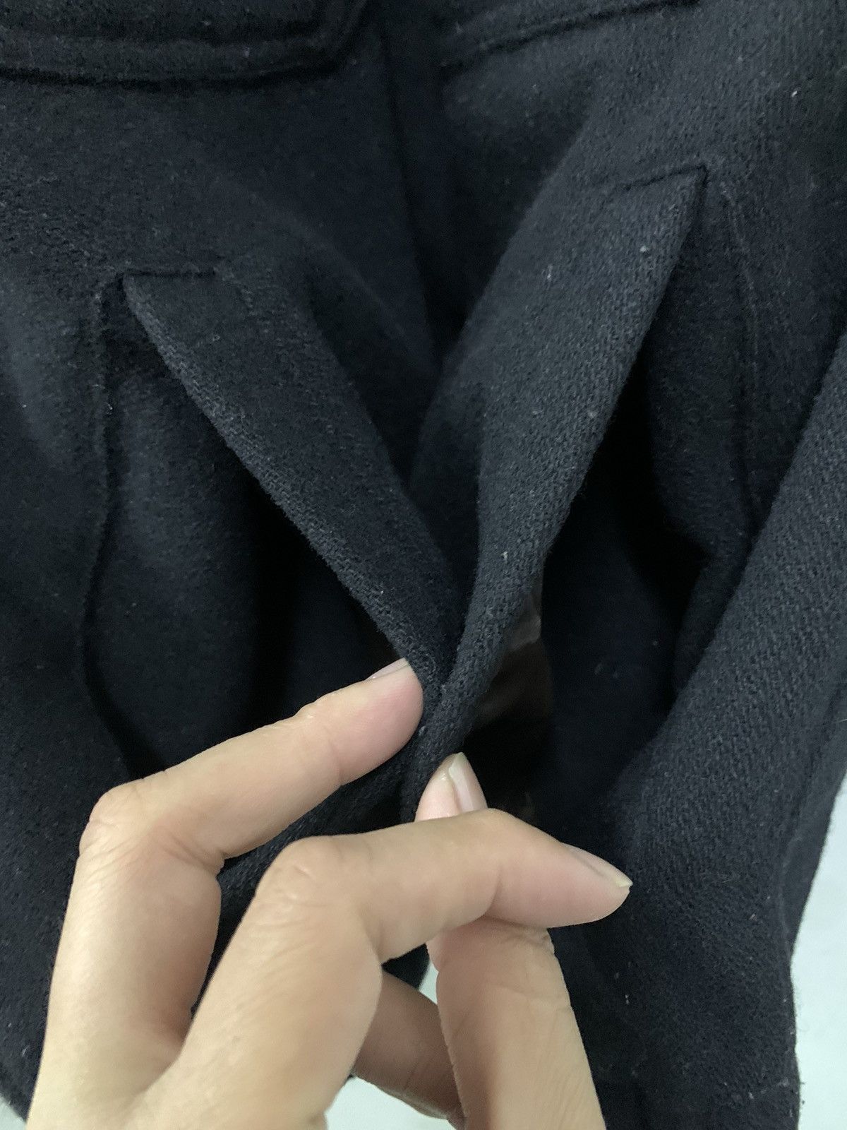 Japanese Brand × RUDE GALLERY Rude Gallery Black Rebel Wool Zipper double Chest Pocket Size US S / EU 44-46 / 1 - 14 Thumbnail
