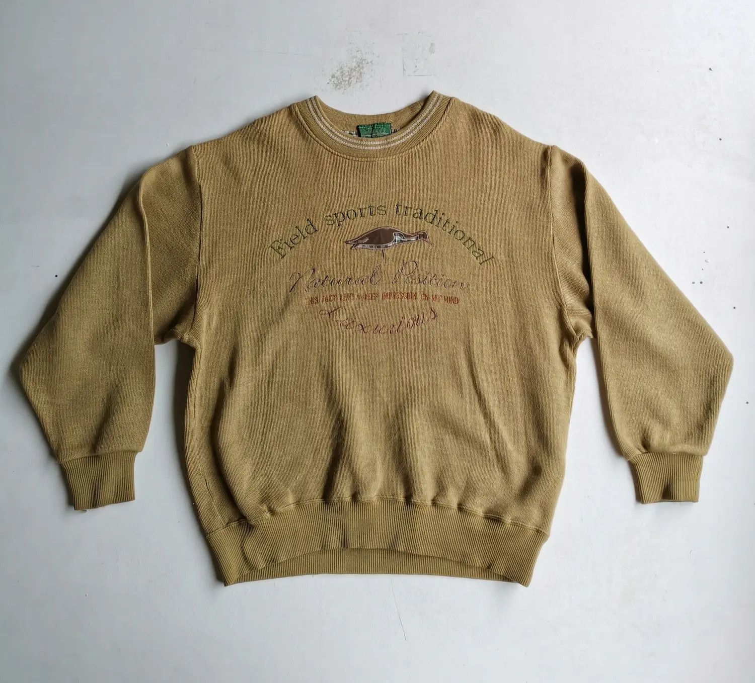 Habitat × New Zealand Outback Sovali Field Sport Traditional Embroidered Logo Sweatshirt Size US L / EU 52-54 / 3 - 1 Thumbnail