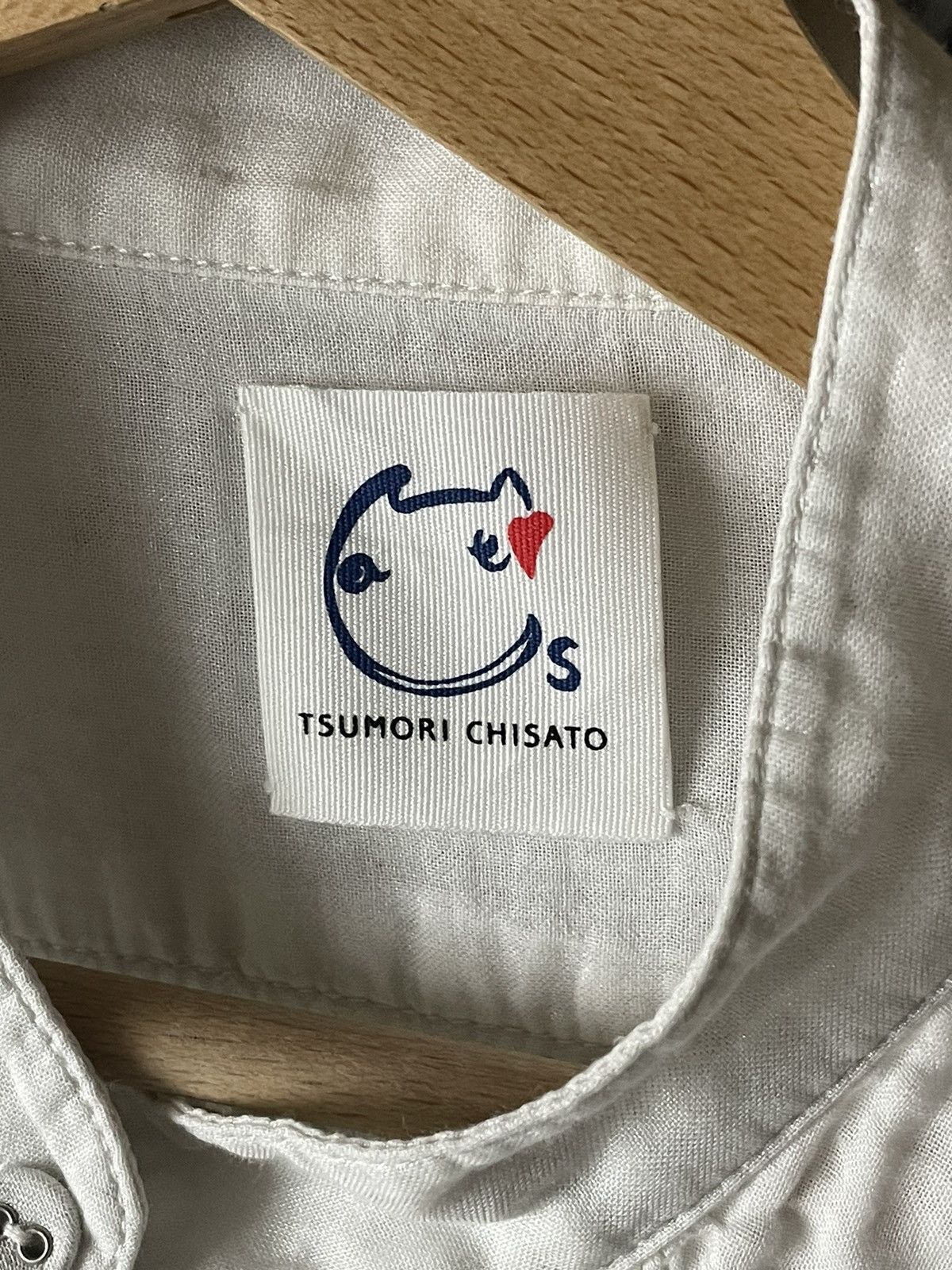 Issey Miyake × Tsumori Chisato × Vintage Tsumori Chisato Issey Miyake White Oversize Dress Shirt Size L / US 10 / IT 46 - 8 Thumbnail