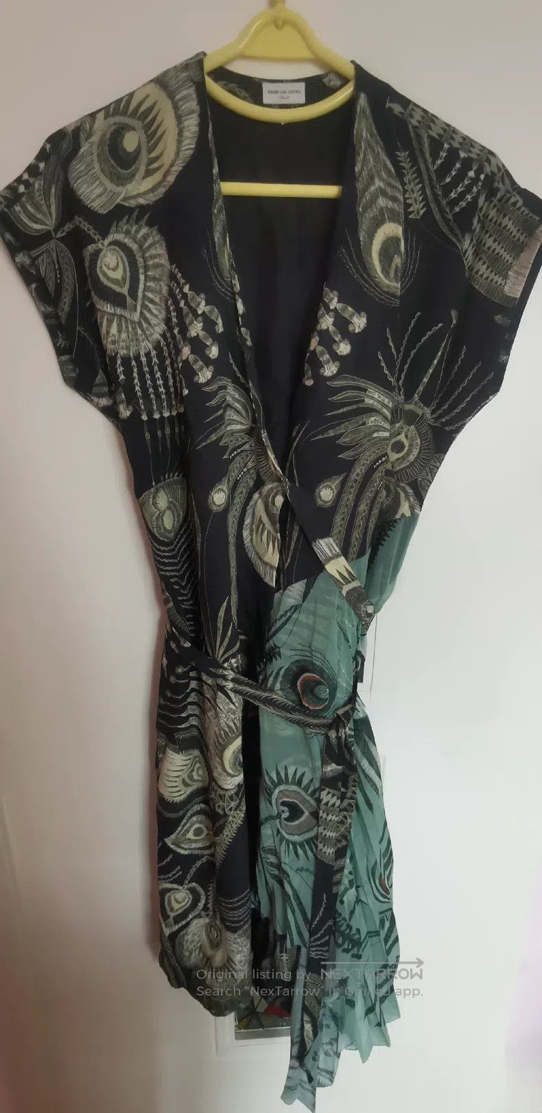 Dries Van Noten Dries Van Noten size:34 Green Dress Size S / US 4 / IT 40 - 2 Thumbnail