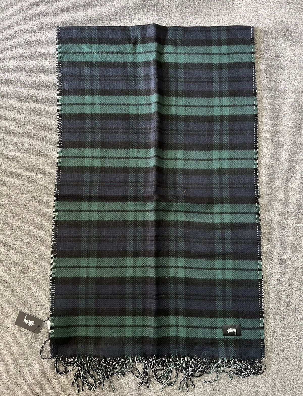 Stussy Stussy Checkered Double‑Sided Jacquard Scarf / Wrap / Shawl Size ONE SIZE - 2 Thumbnail