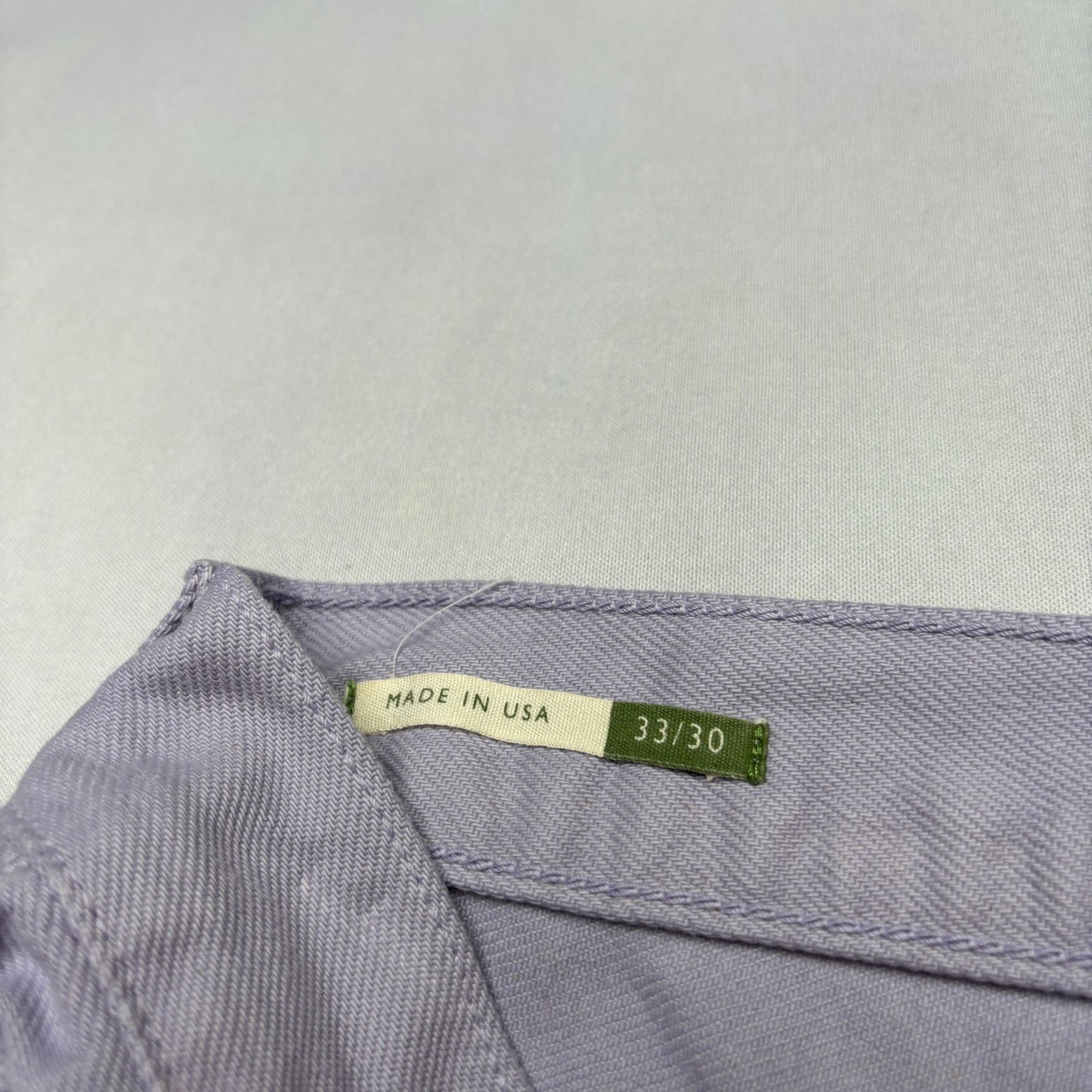 Sid Mashburn Sid Mashburn Straight Leg Jeans 33x30 Purple Denim 5 Pocket Size US 33 - 4 Thumbnail