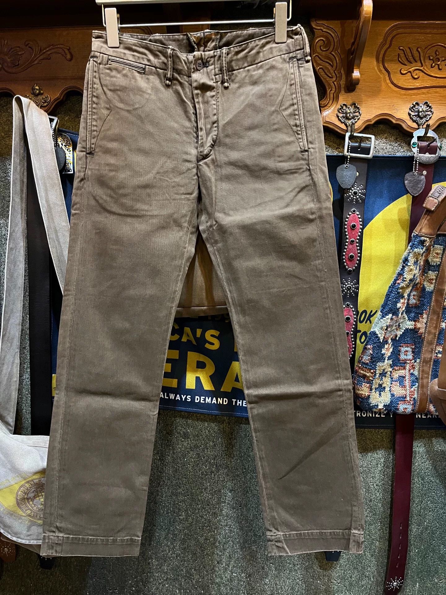 RRL Ralph Lauren classic double rl casual pants for men Size US 28 / EU 44 - 1 Thumbnail