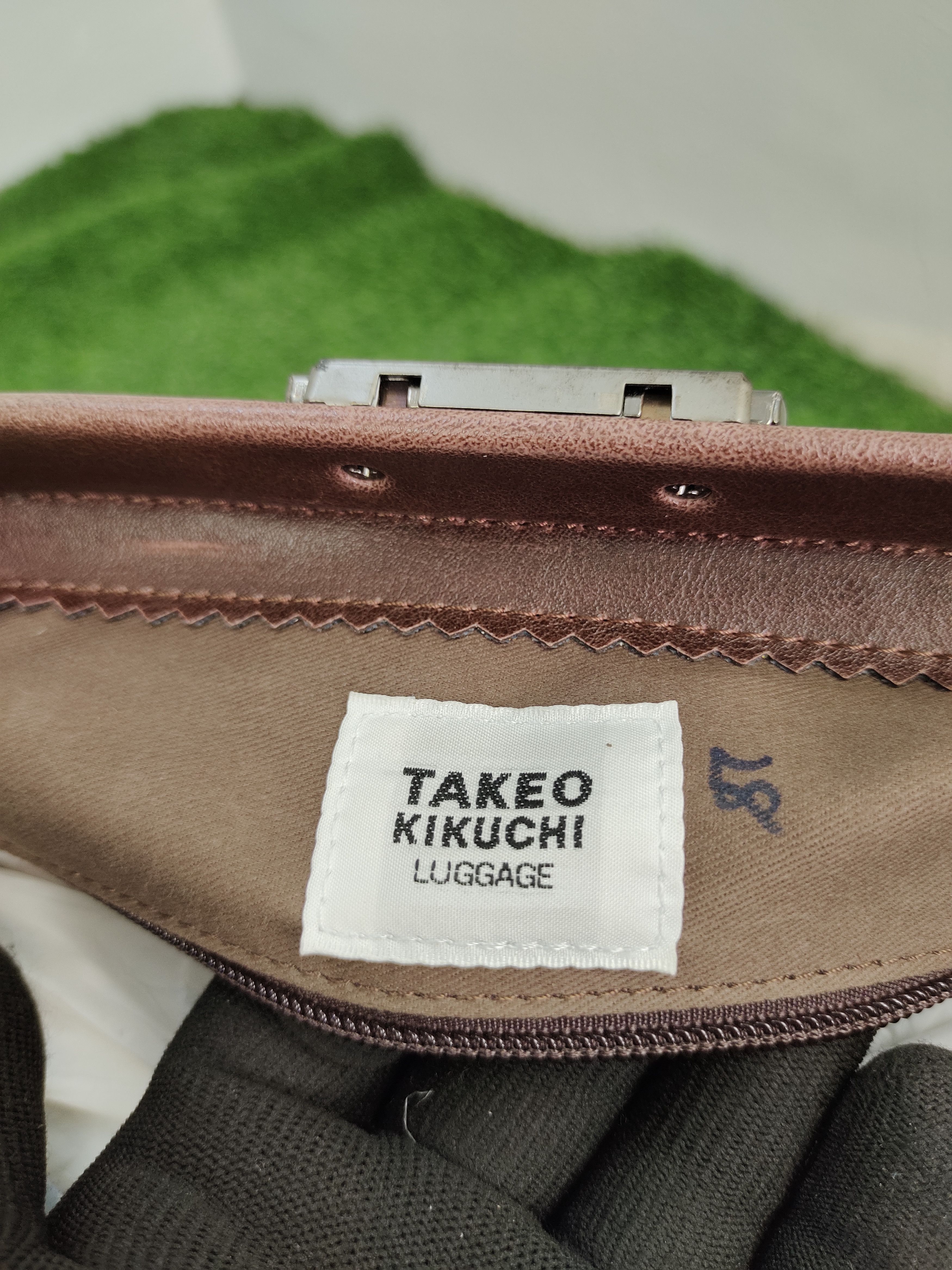 Takeo Kikuchi Vintage Takeo Kikuchi Distress Patina Leather Doctor Bag Size ONE SIZE - 13 Thumbnail