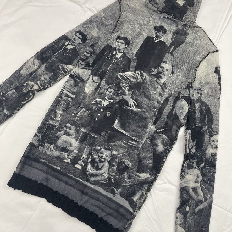 Jean Paul Gaultier AW2003 Jean Paul Gaultier Punk Girl People Mesh Top Vintage Size US M / EU 48-50 / 2 - 5 Thumbnail