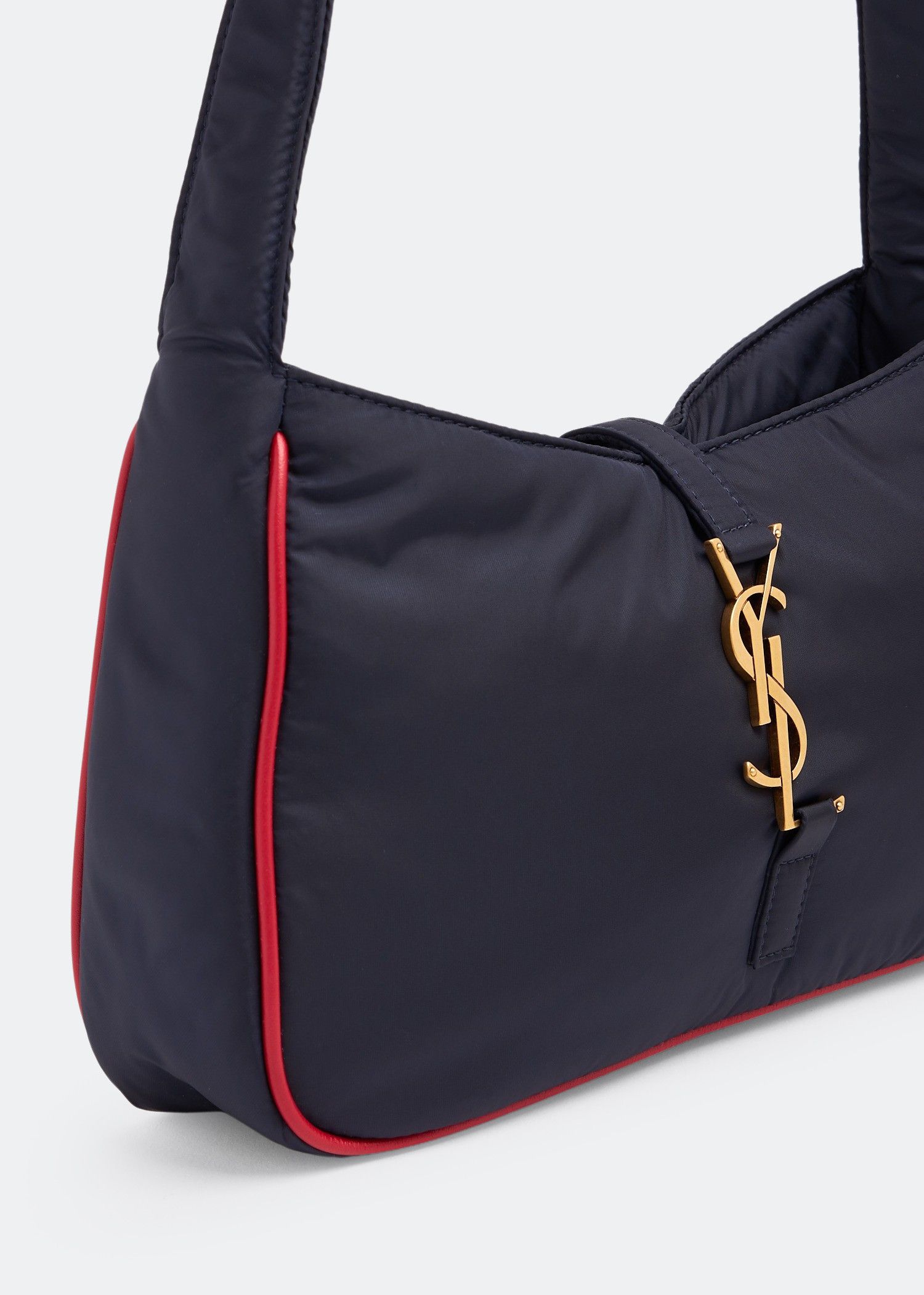 Saint Laurent Paris o1s1wg111124 Dup / Size: OS / Le 5 À 7 Crossbody Bag in Blue Size ONE SIZE - 2 Thumbnail