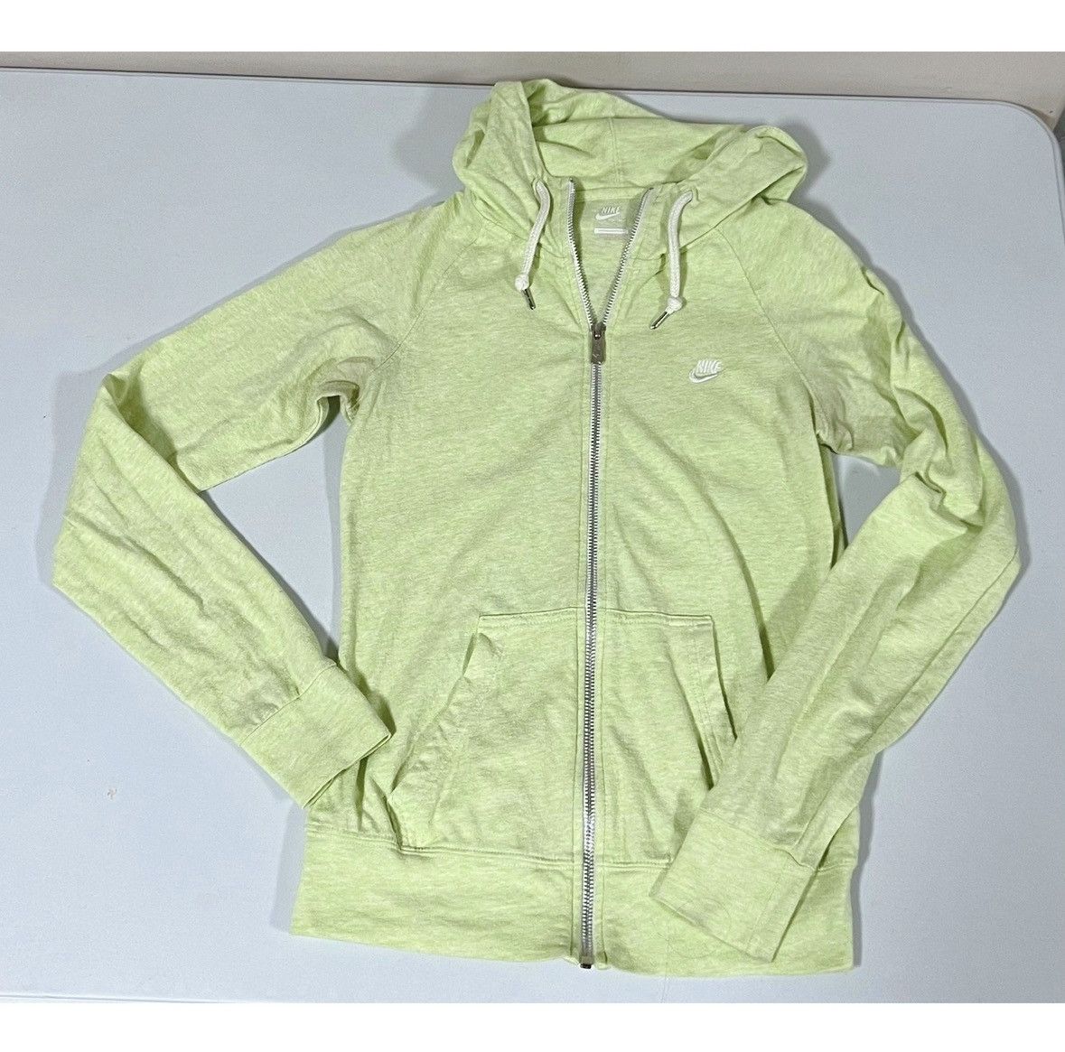 Nike Nike Mint Green Zipper Sweater Sweatshirt Hoodie Size S 🤍✨ Size S / US 4 / IT 40 - 2 Thumbnail