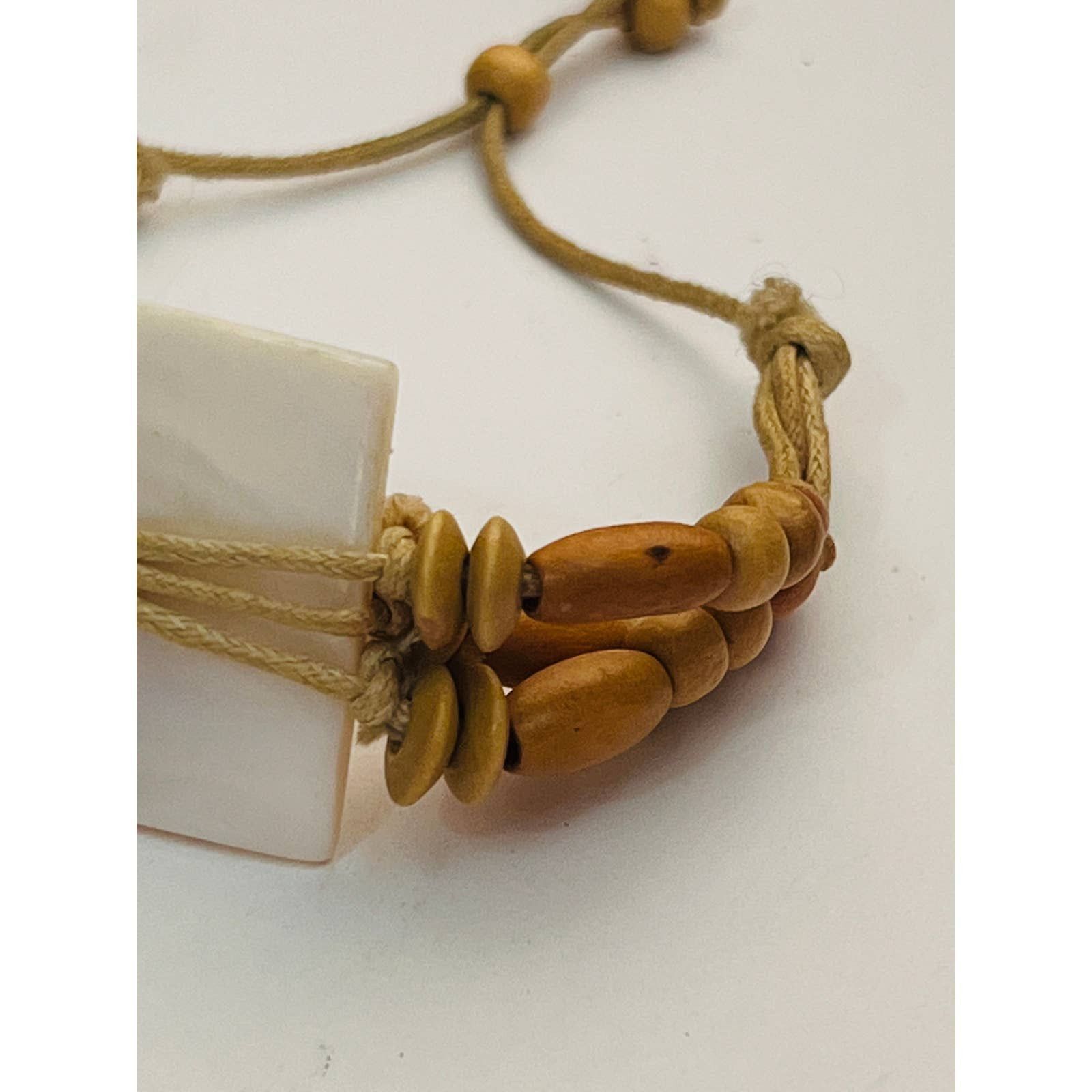 Other Abalone pine seed bracelet adjustable 7" 11" Size ONE SIZE - 4 Thumbnail