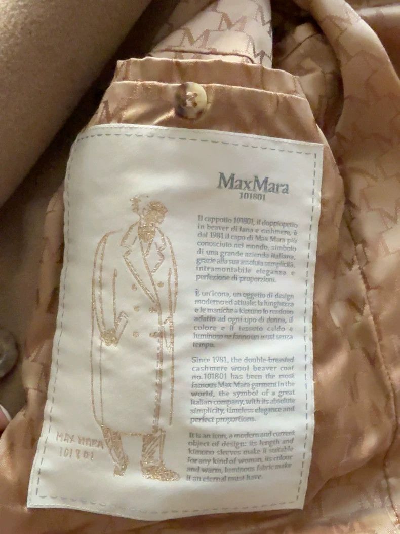 Max Mara Max Mara 101801 Coat Size S / US 4 / IT 40 - 2 Thumbnail
