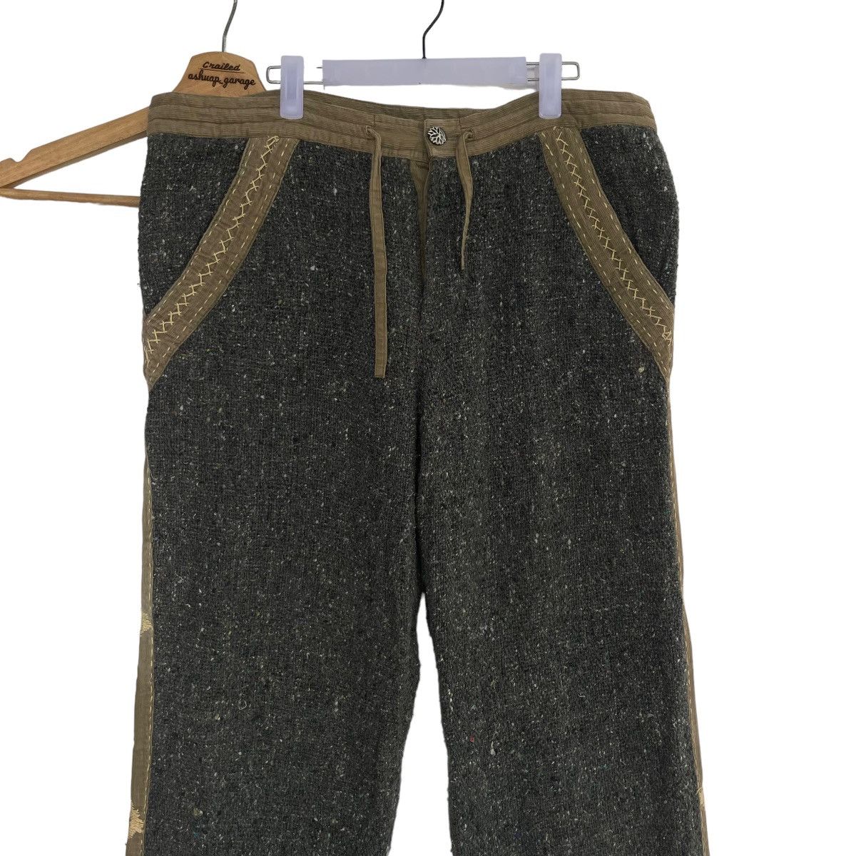 Native × Vintage Rare Kamlesh Native Knitted Statement Pant Size US 36 / EU 52 - 1 Thumbnail