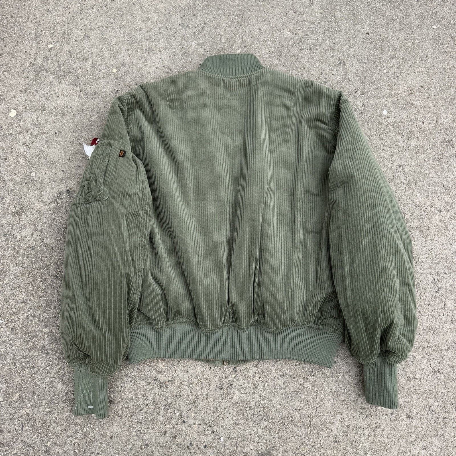 Alpha Industries NWT Alpha Industries x The Cords MA-1 Bomber Corduroy Jacket Size US L / EU 52-54 / 3 - 3 Thumbnail
