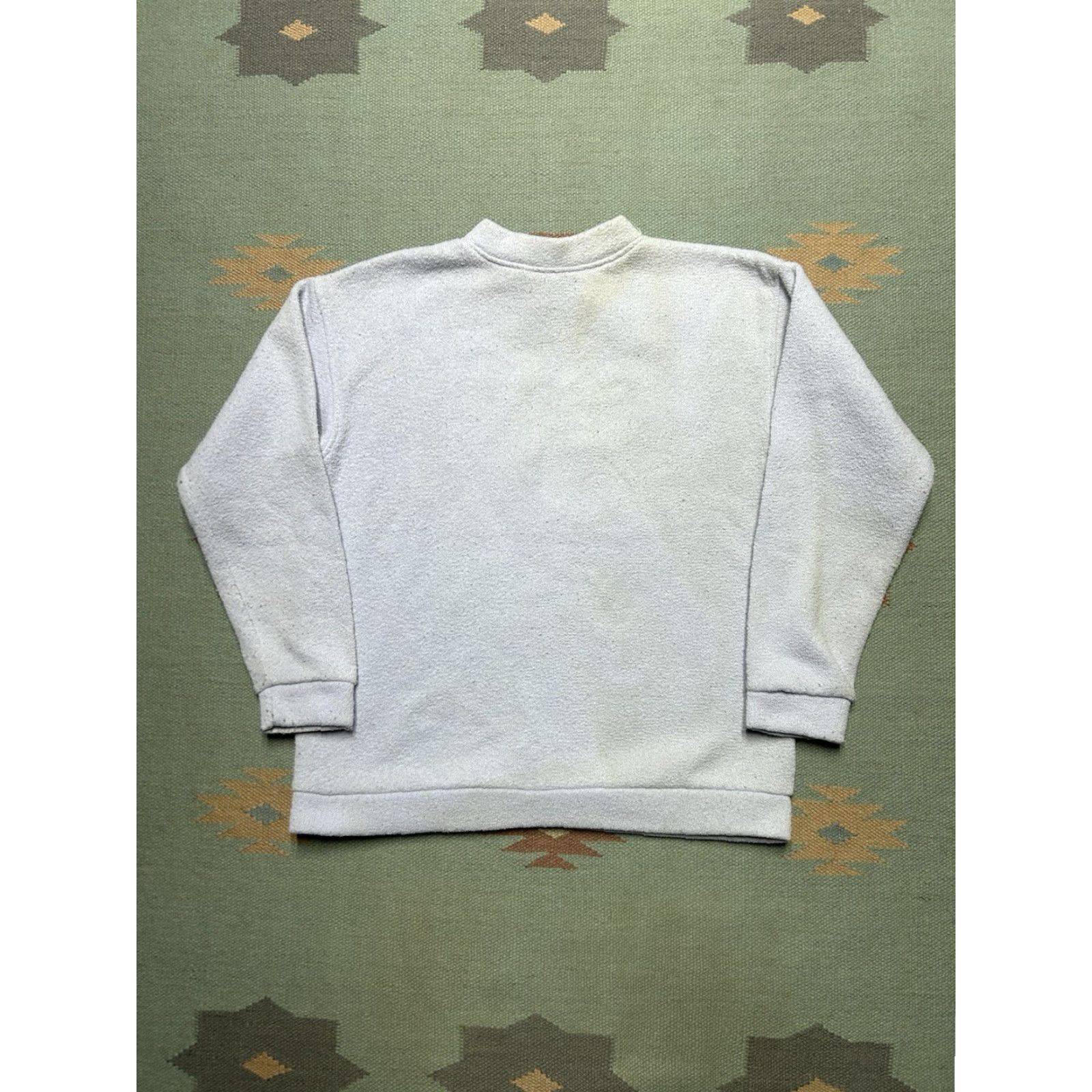Vintage VINTAGE Cabela’s Sweatshirt Crew Neck Women’s Medium Purple Embroidered Flowers Knit Pullover Size M / US 6-8 / IT 42-44 - 6 Thumbnail