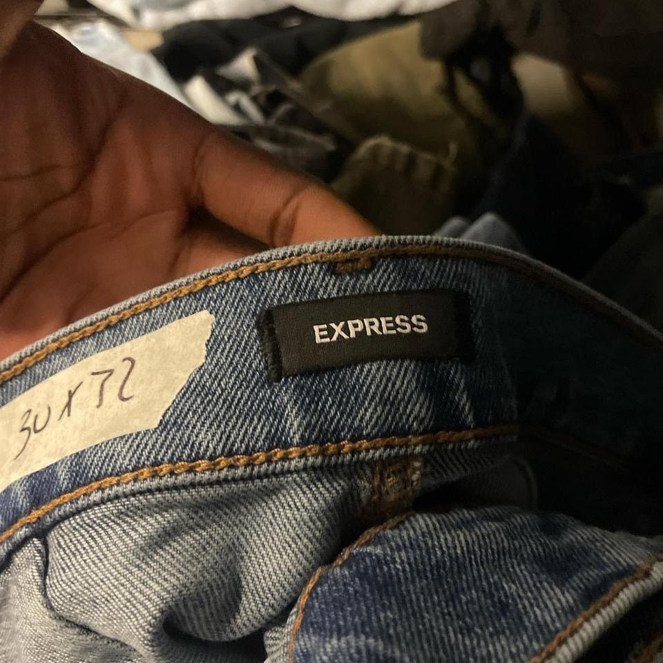 Express × Vintage Baggy Y2K express Jeans 30x32 Size US 30 / EU 46 - 4 Thumbnail
