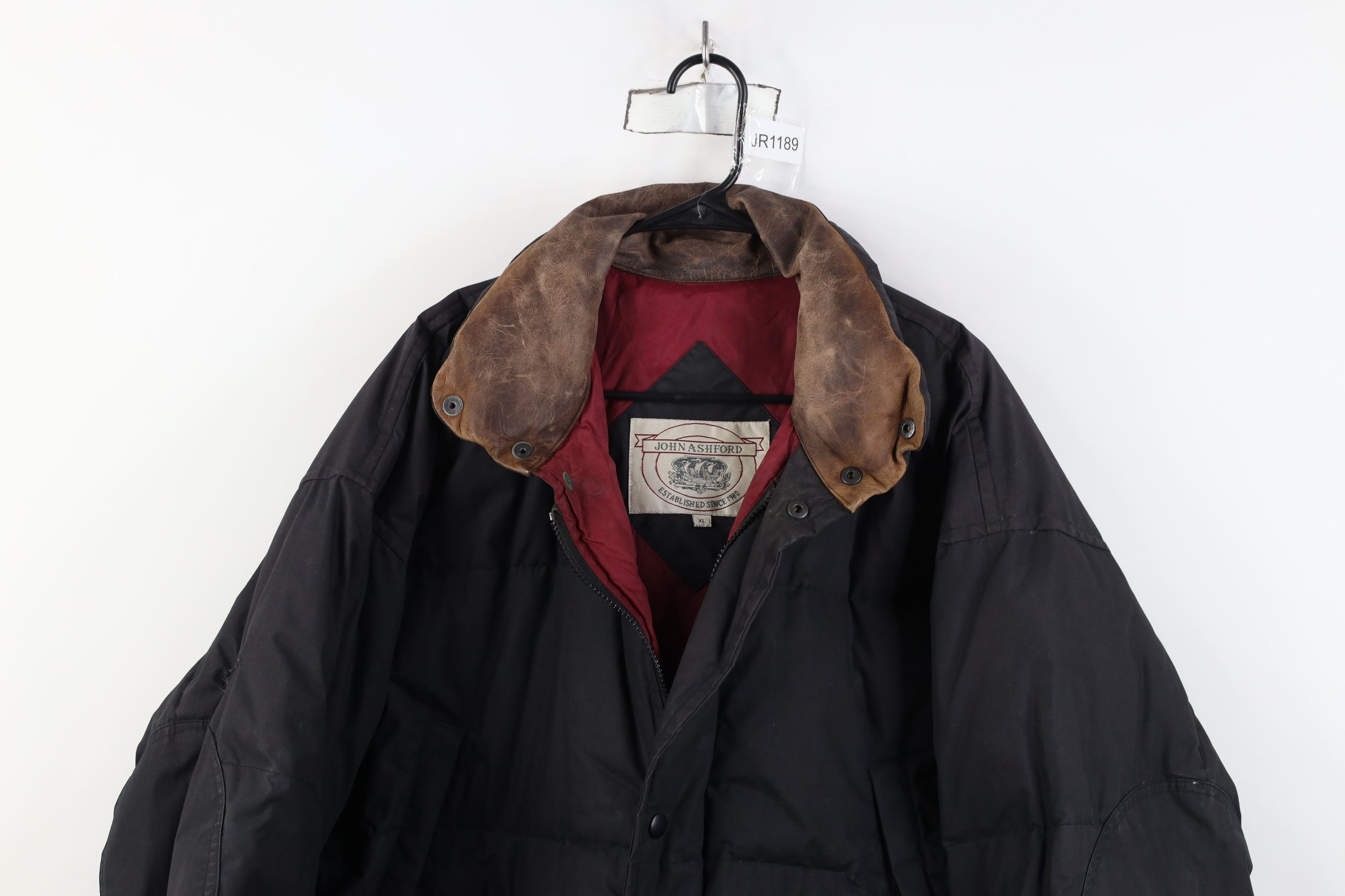 Vintage Vintage 90s Streetwear Duck Down Puffer Parka Jacket Black Size US XL / EU 56 / 4 - 2 Thumbnail
