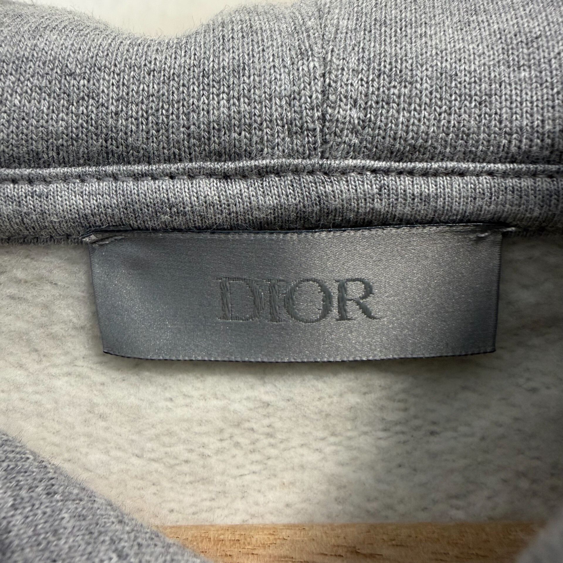 Dior Dior CD Icon Embroidered Hoodie Essentials Gray Size US XS / EU 42 / 0 - 4 Thumbnail
