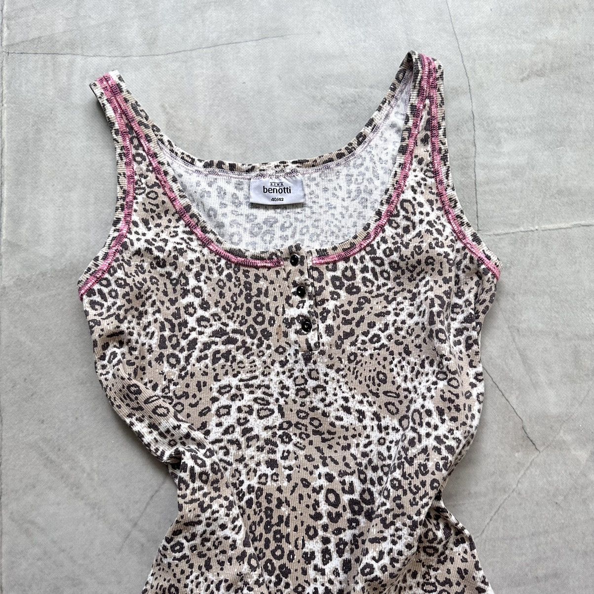 Hysteric Glamour Sexy Leopard Hysteric Glamour Vibe Y2K Tank Top T Shirt Size M / US 6-8 / IT 42-44 - 2 Thumbnail