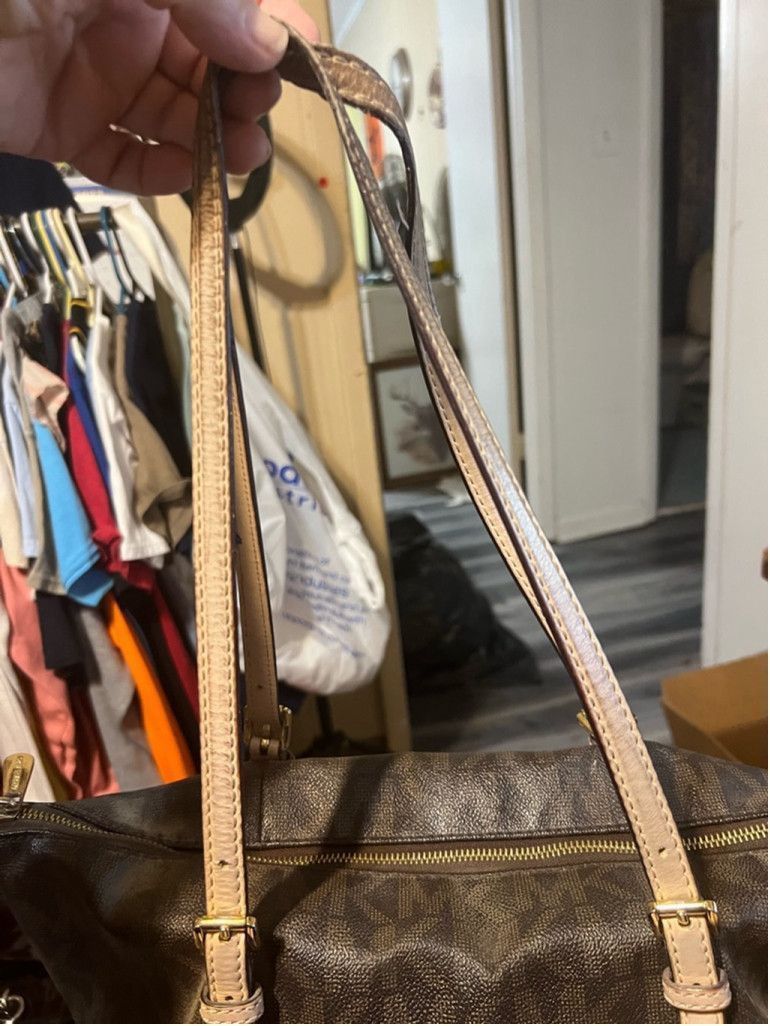 Michael Kors Women's Michael Kors Brown Tote Bag Large Size ONE SIZE - 2 Thumbnail