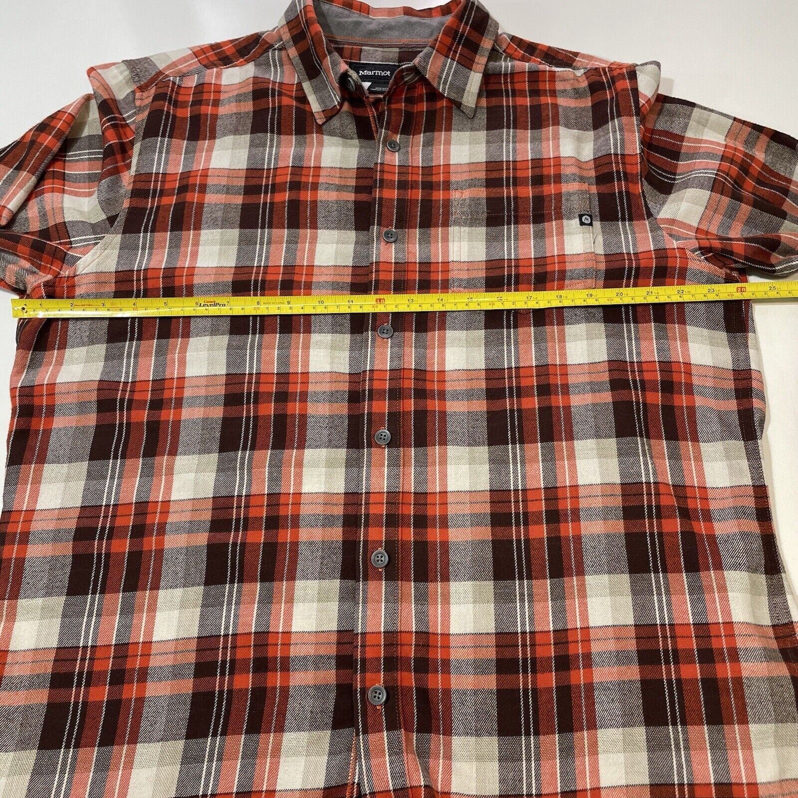 Marmot Marmot Men’s Lightweight Flannel Shirt Button Sunset Plaid L Size US L / EU 52-54 / 3 - 5 Thumbnail