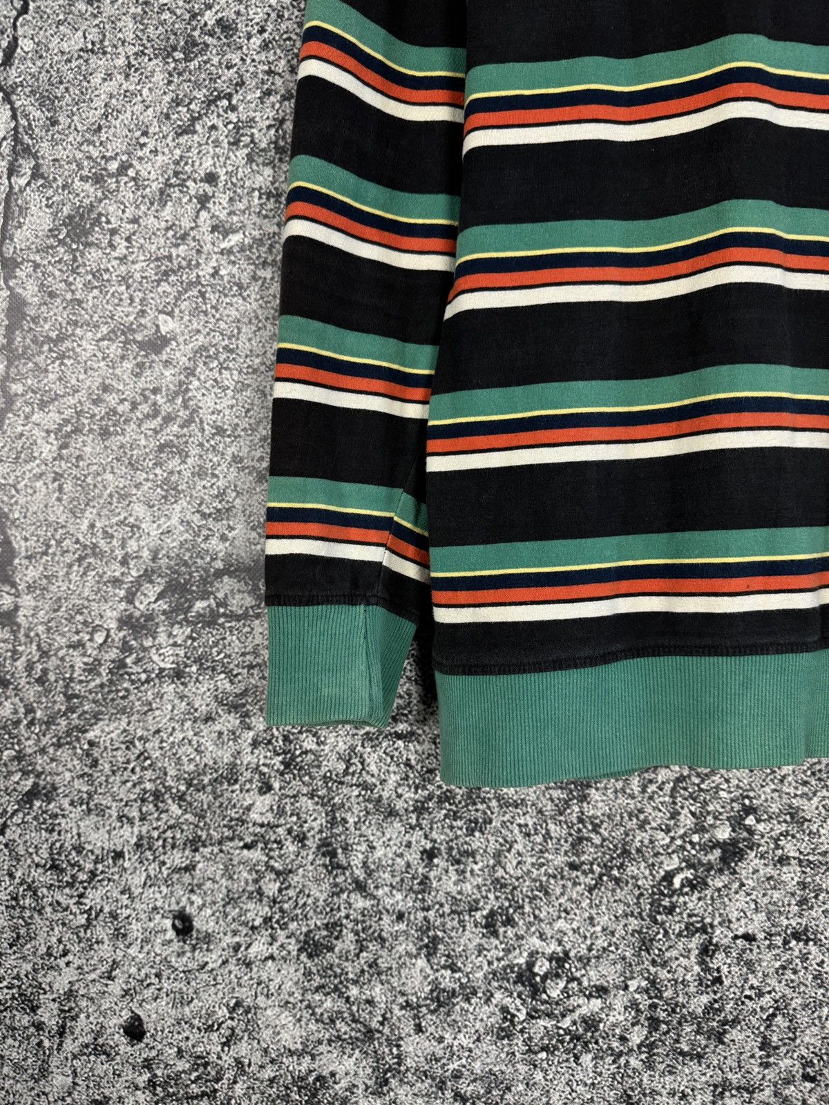 Guess Vintage Guess Striped Light Sweatshirt Premium Cotton Size US S / EU 44-46 / 1 - 4 Thumbnail
