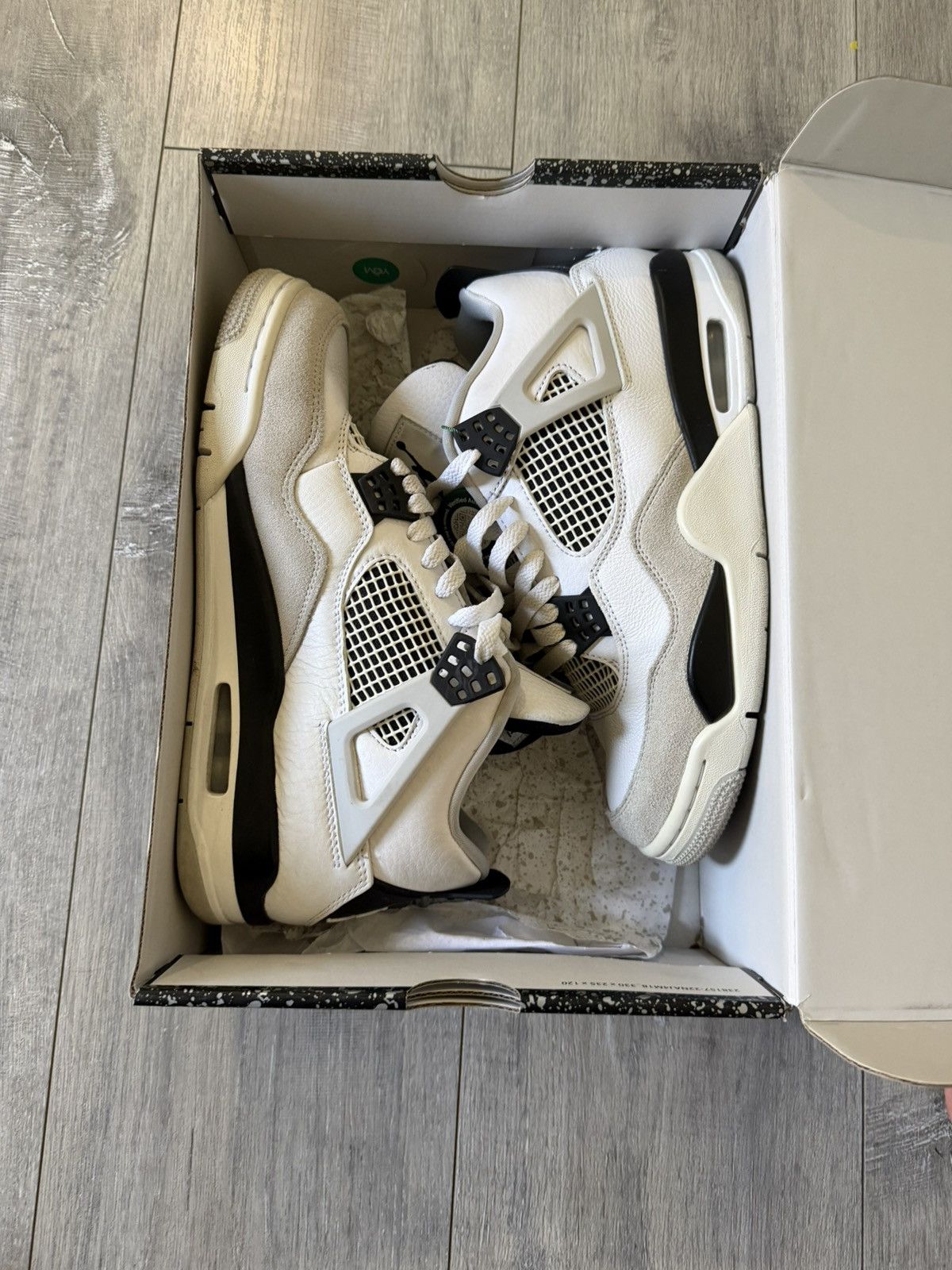 Jordan Brand Jordan 4 Military Black Size US 8.5 / EU 41-42 - 7 Thumbnail