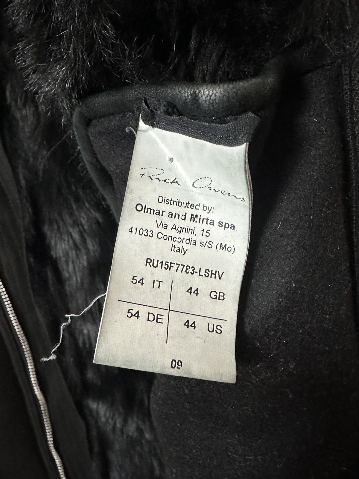 Rick Owens FW15 ‘SPHINX’ Shearling Geo Jacket Size US L / EU 52-54 / 3 - 8 Thumbnail