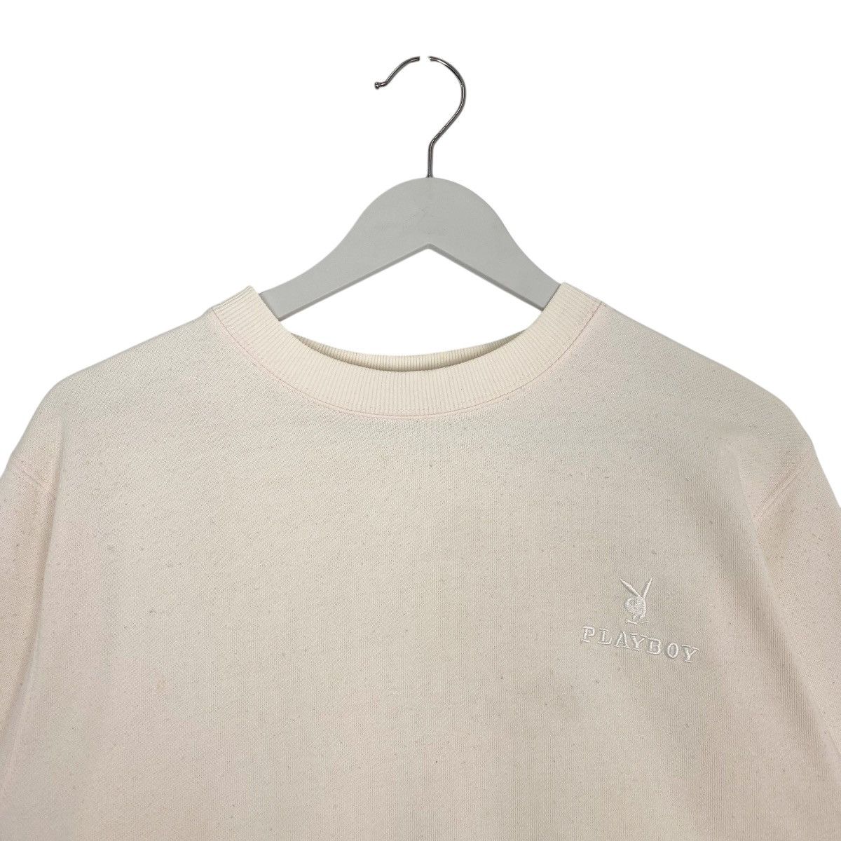 Vintage Vintage Playboy Sweatshirt Crewneck Soft Pink Big Logo Size US M / EU 48-50 / 2 - 4 Thumbnail