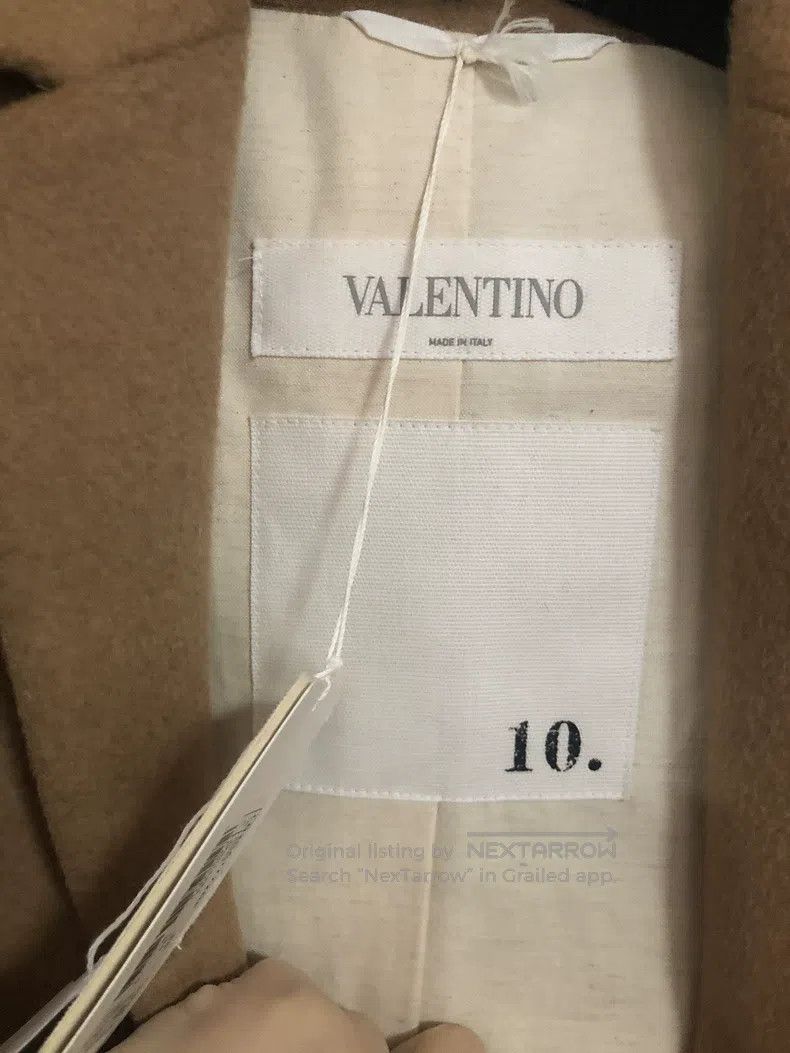 Valentino Valentino Camel coat Size L / US 10 / IT 46 - 6 Thumbnail