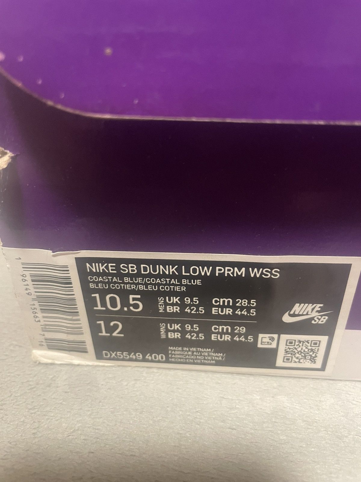 Nike Nike Dunk “Why So Sad” Size US 10.5 / EU 43-44 - 3 Thumbnail