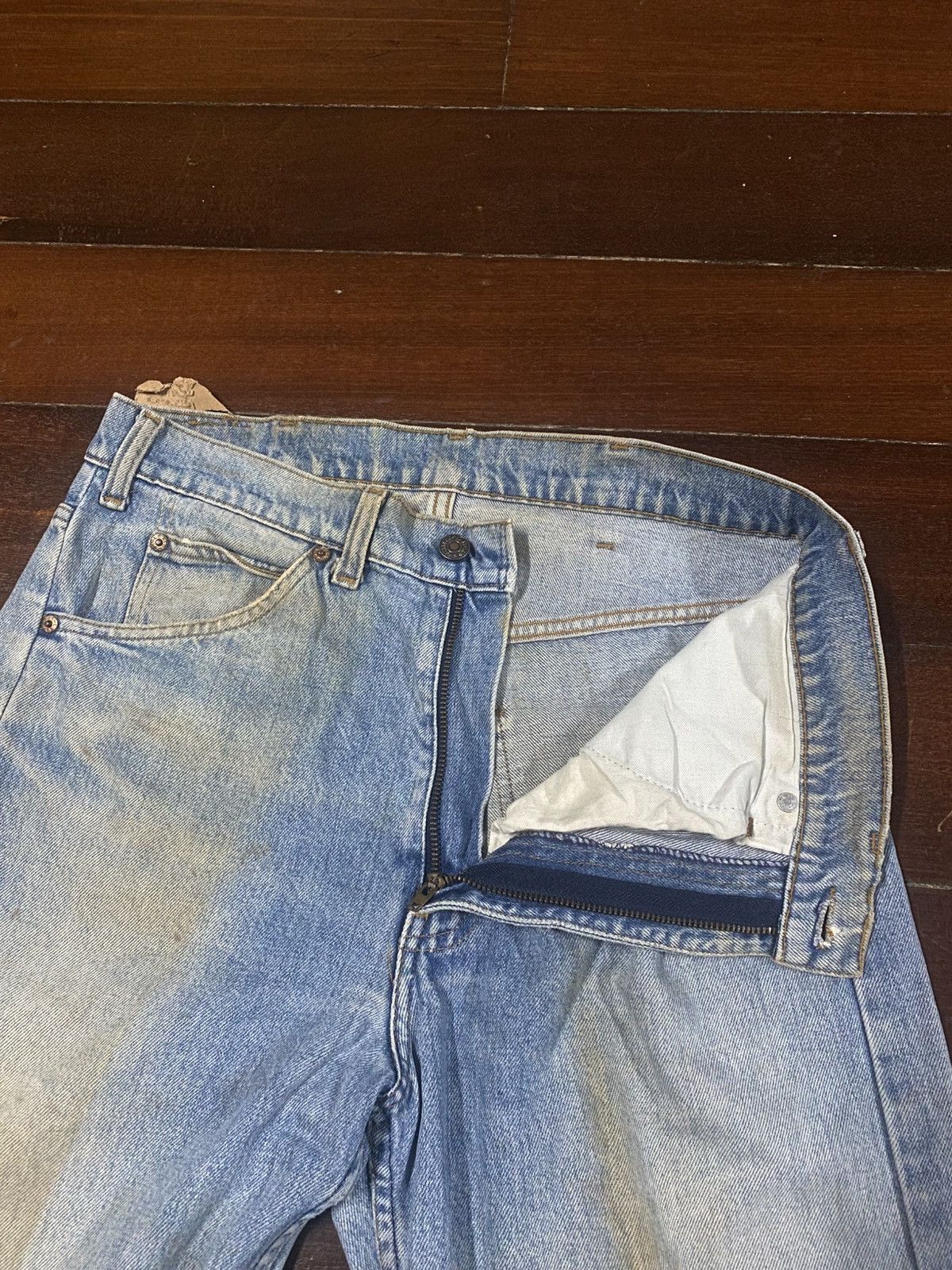 Levi's Vintage 80s 90s Levi’s Oren tag rusty distressed mud wash Size US 32 / EU 48 - 17 Thumbnail