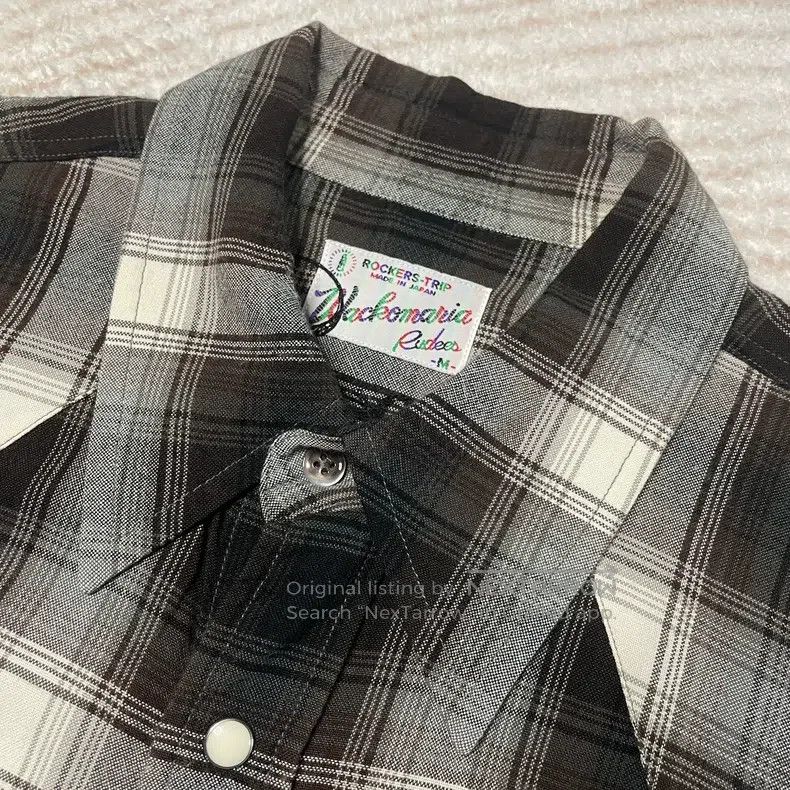 Wacko Maria Wacko Maria Vintage gradient plaid embroidered long-sleeve Size US M / EU 48-50 / 2 - 5 Thumbnail
