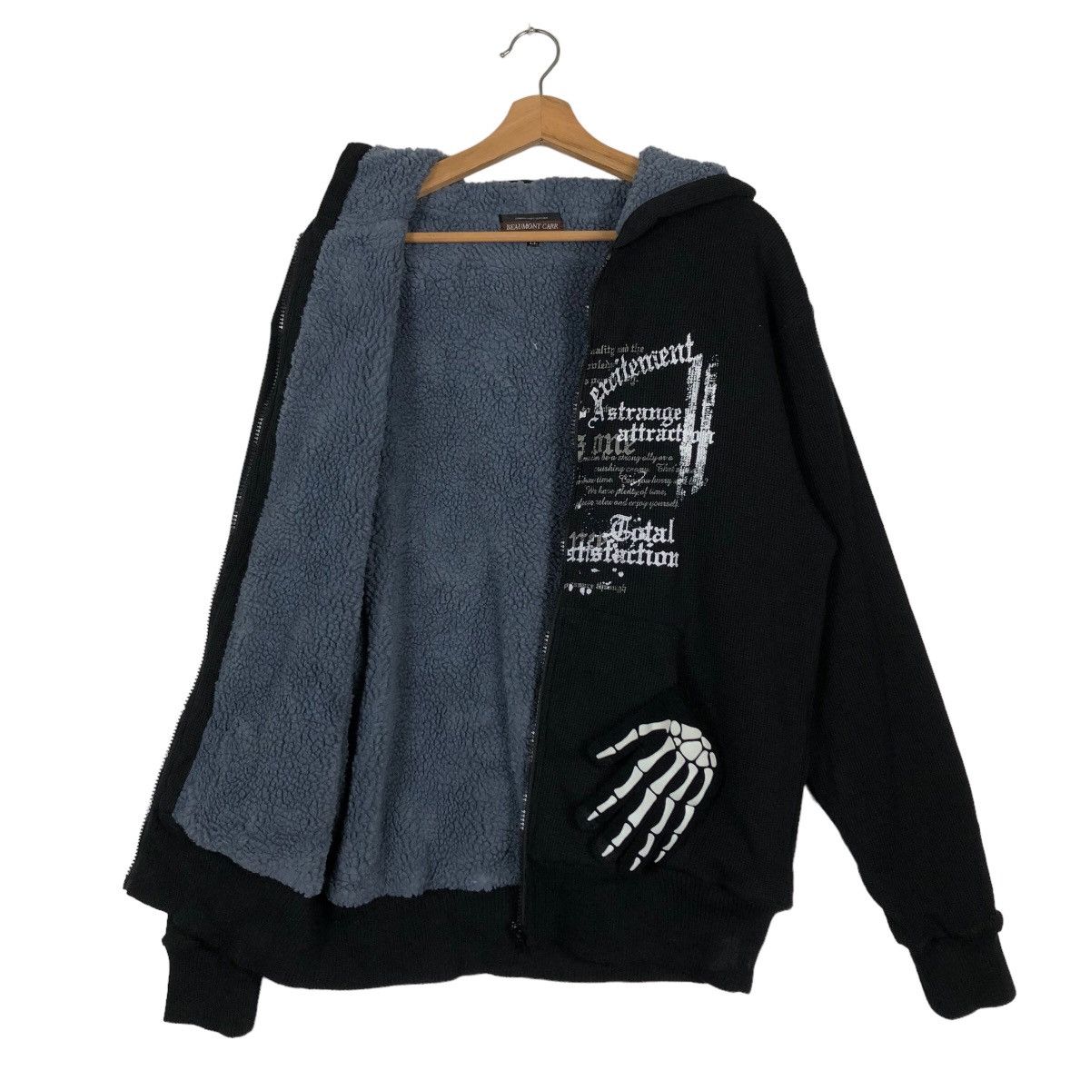 Hysteric Glamour 🔥Rare Punk Design Big Logo Hoodie Beaumont Carr Japan Size US L / EU 52-54 / 3 - 10 Thumbnail