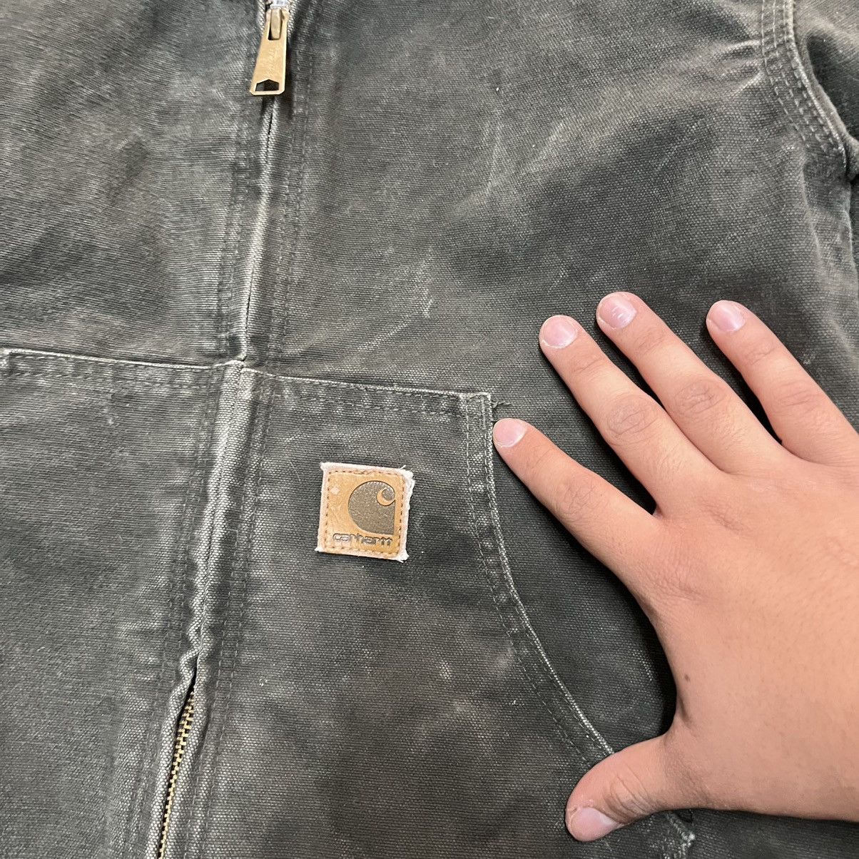 Vintage Carhartt Detroit Jacket J97 MOS