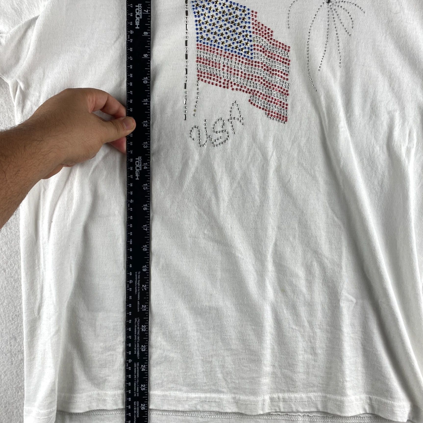 Vintage VINTAGE Cactus Shirt Womens Large White Shirt USA Made Flag Size L / US 10 / IT 46 - 6 Thumbnail