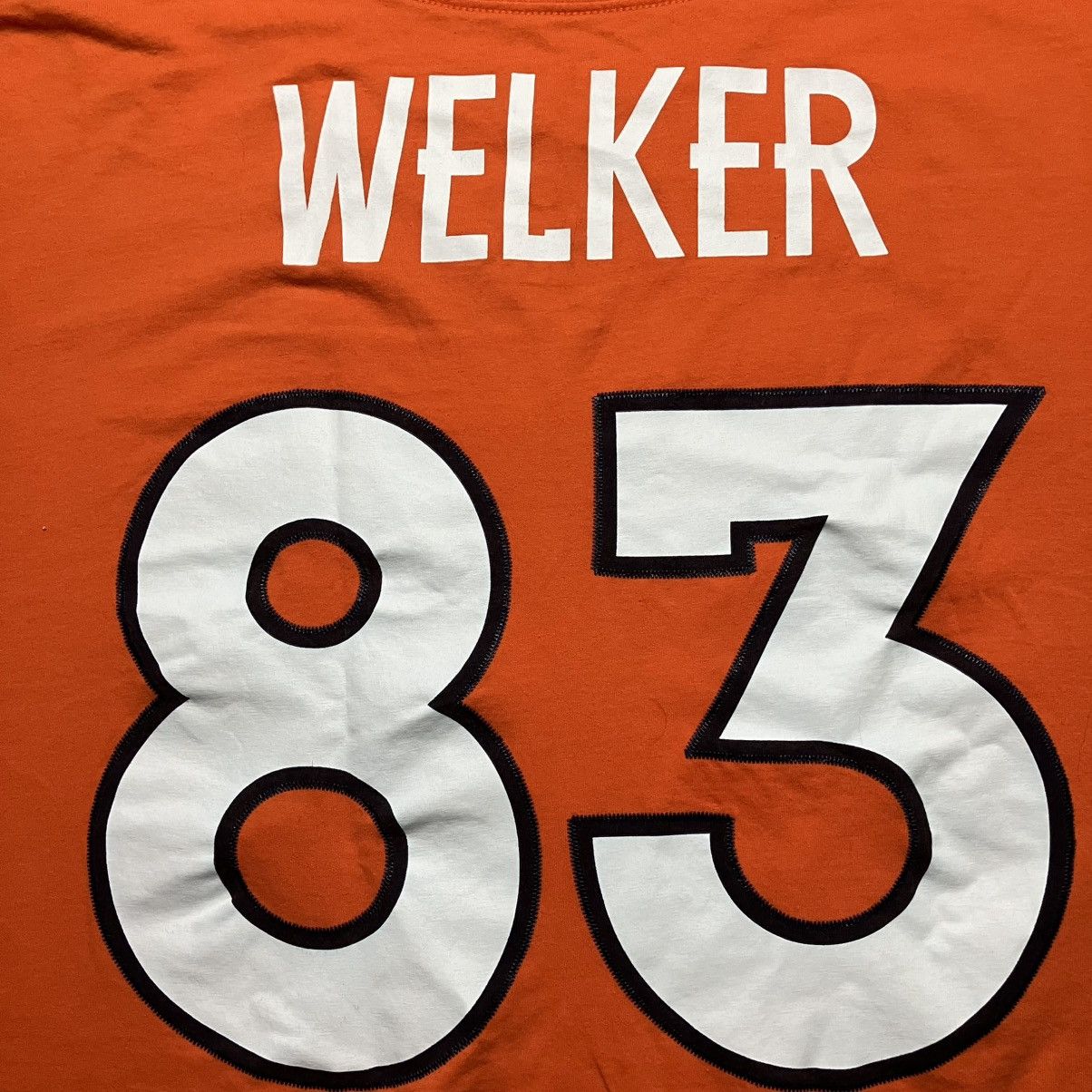 NFL × Nike Nike Denver Broncos Wes Welker Graphic T Shirt Size 3XL Size US XXL / EU 58 / 5 - 5 Thumbnail