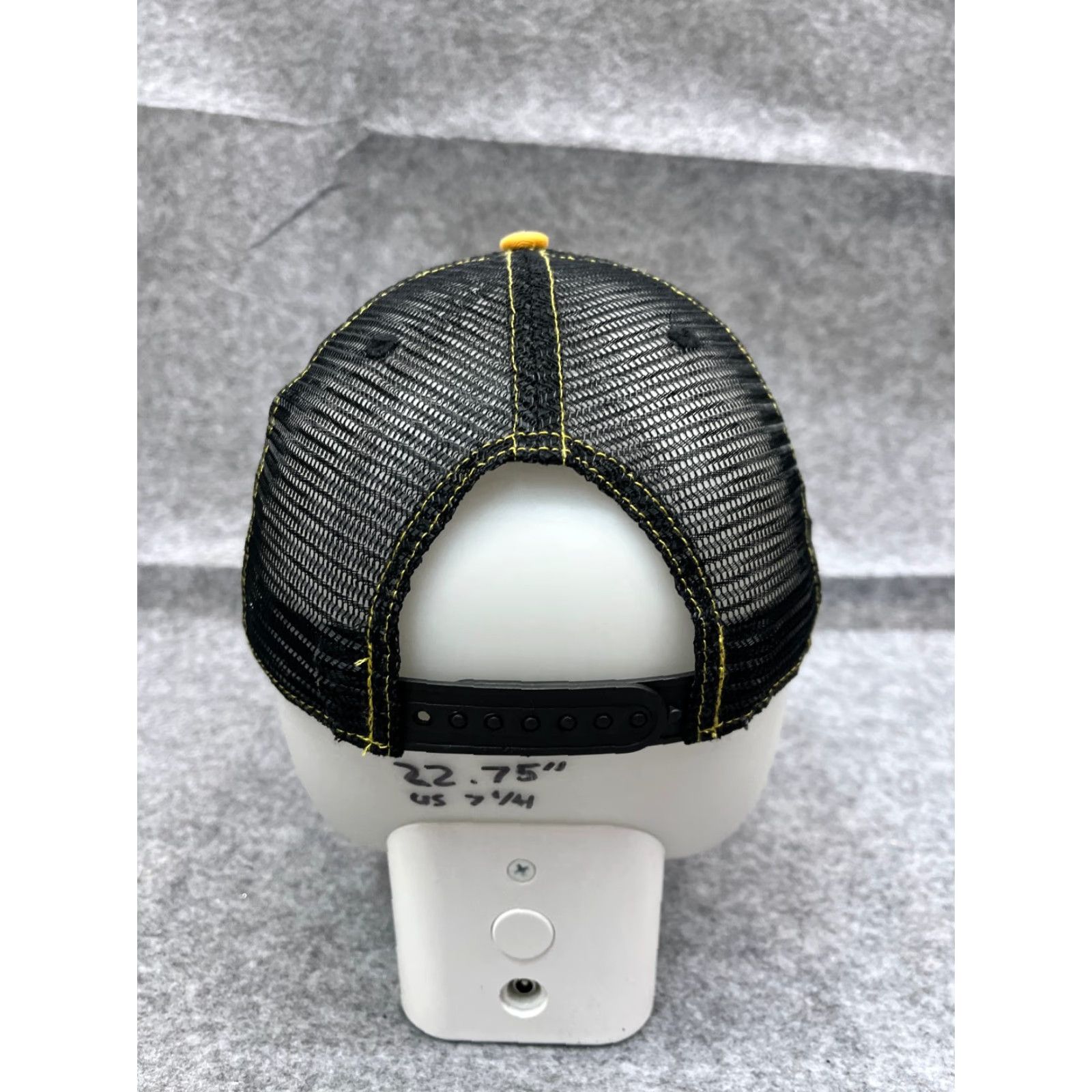 Vintage CAT Hat Cap Strap Back Adult Black Caterpillar Trucker Cotton Twill Size ONE SIZE - 6 Thumbnail