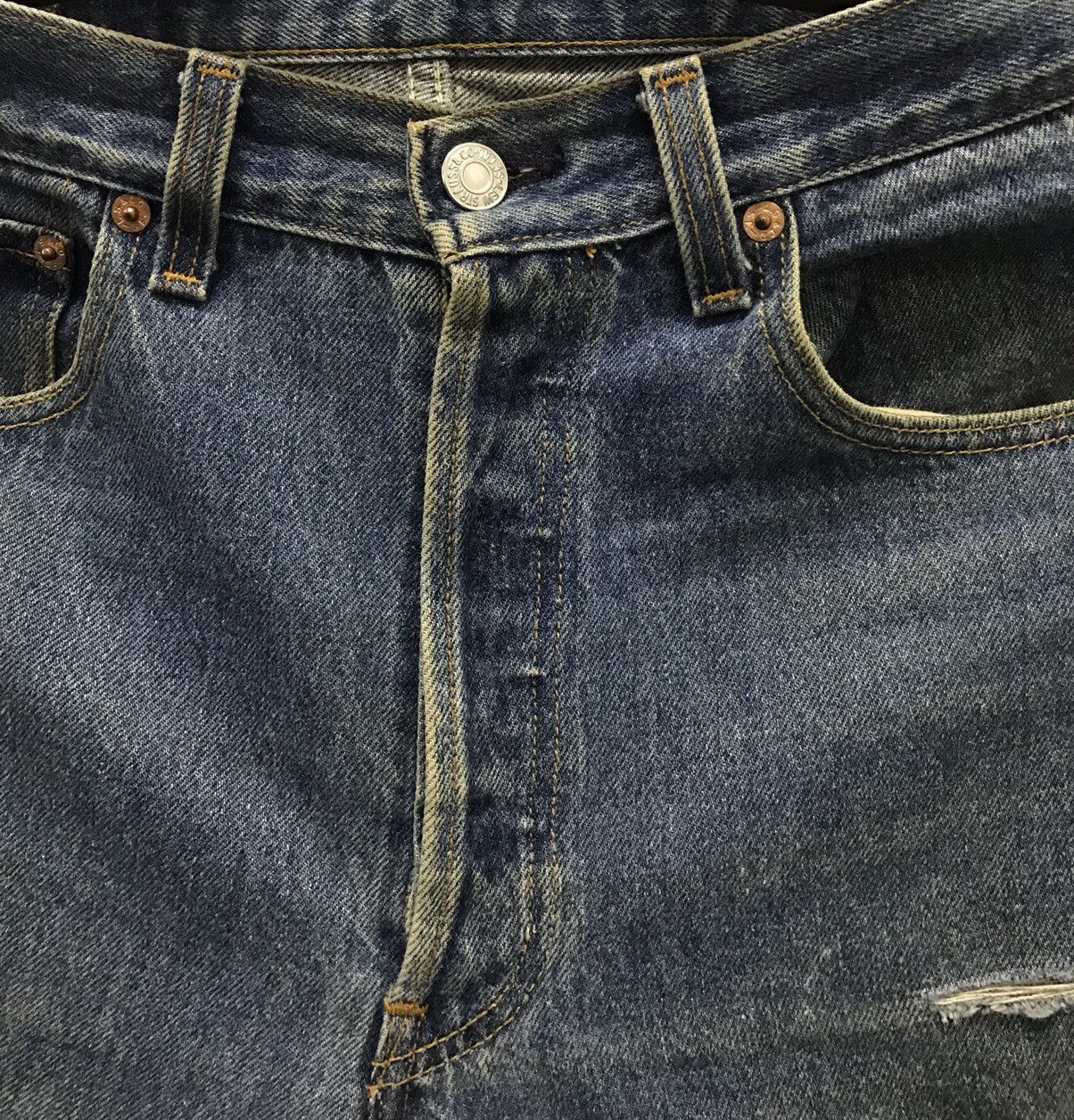 Levi's × Vintage Vintage Levi’s Made In Usa Denim Pants Size US 32 / EU 48 - 14 Thumbnail