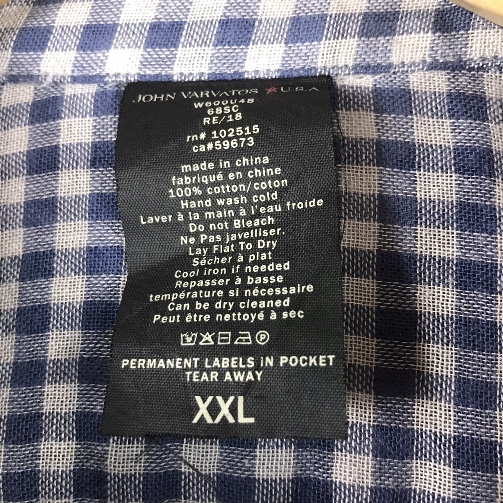 John Varvatos VINTAGE N/A Size US XXL / EU 58 / 5 - 4 Thumbnail