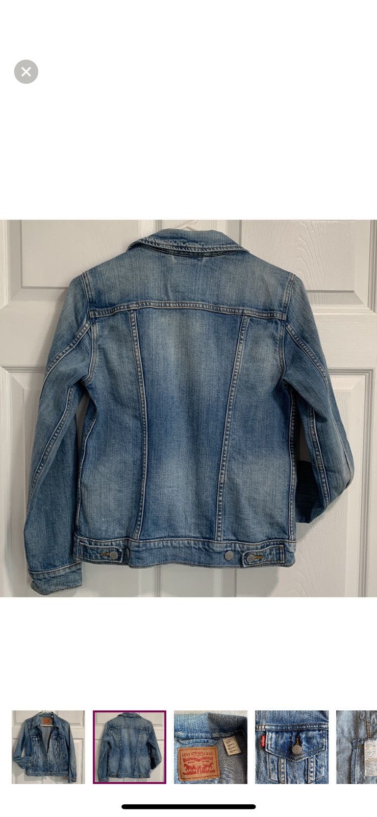 Levi's Levi Jean jacket Size S / US 4 / IT 40 - 2 Thumbnail