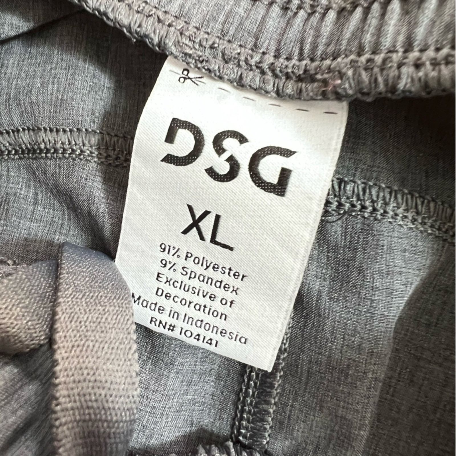 Other DSG Men's Agility Cinch Jogger - Grey XL Polyester Spandex Size US 36 / EU 52 - 5 Thumbnail