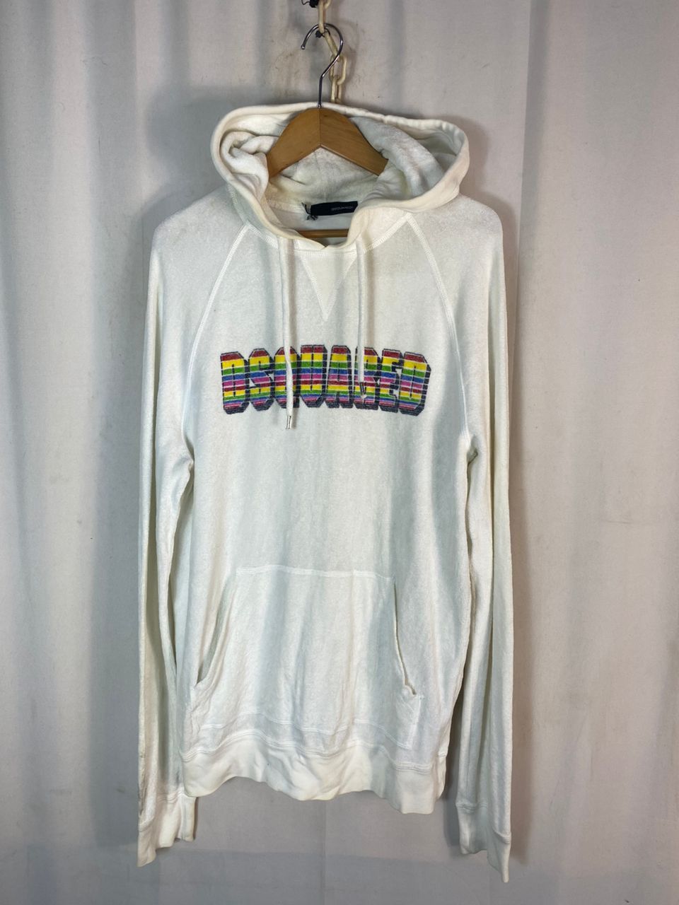 Dsquared2 Dsquared2 multicolor spellout hoodie sweatshirt Size US M / EU 48-50 / 2 - 1 Thumbnail