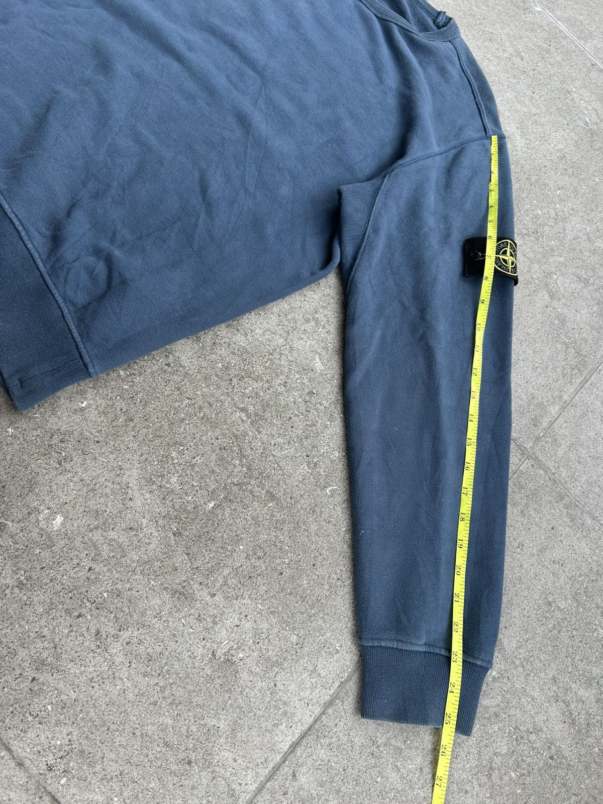 Stone Island Stone Island Blue Crewneck Sweatshirt Size US L / EU 52-54 / 3 - 17 Thumbnail