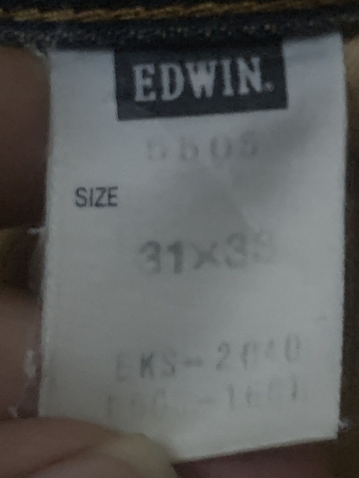 Edwin Edwin 505ZX Flare Distressed Denim Selvedge Jeans Size US 31 - 8 Thumbnail