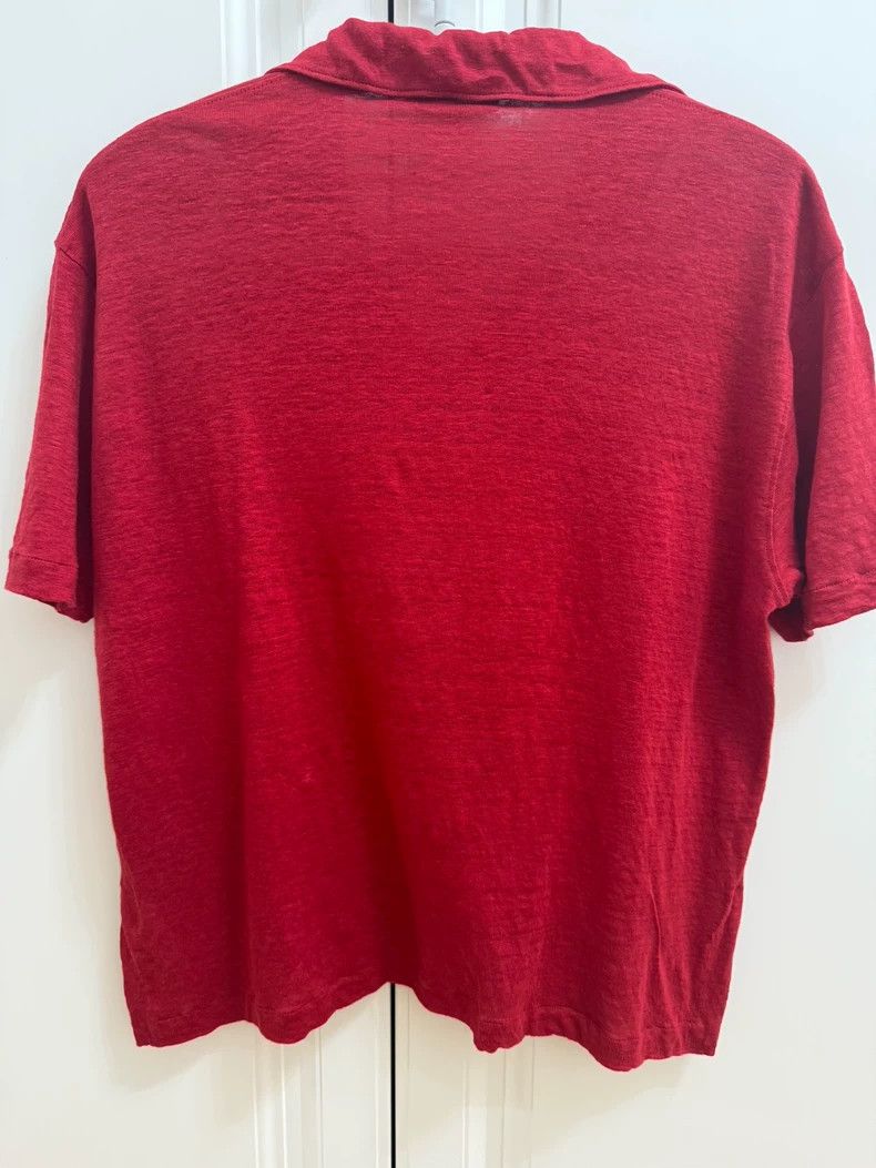 Loro Piana LORO PIANA Linen long sleeves with piping Size XS / US 0-2 / IT 36-38 - 3 Thumbnail