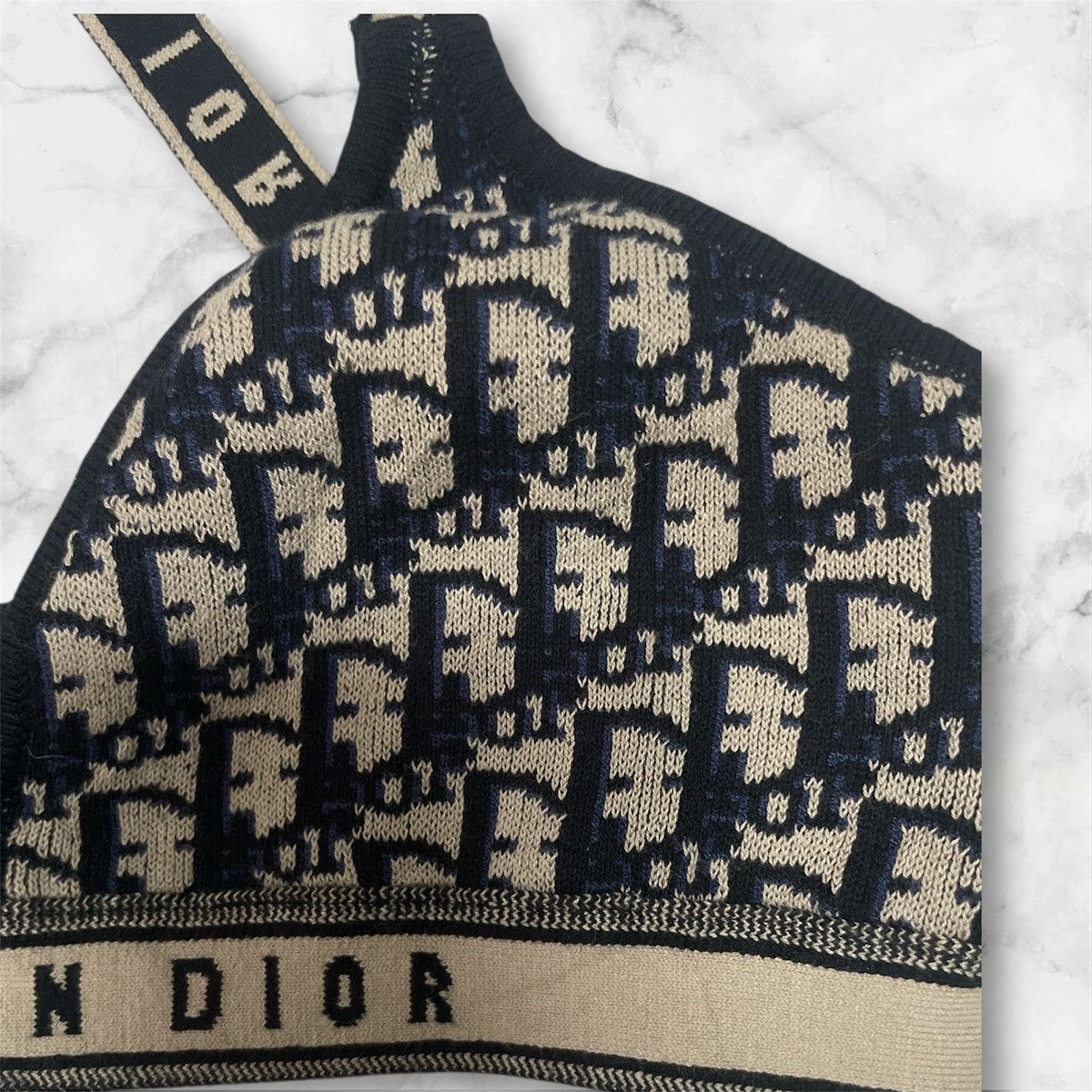 Christian Dior Monsieur Dior Oblique Bralette Size S / US 4 / IT 40 - 4 Thumbnail
