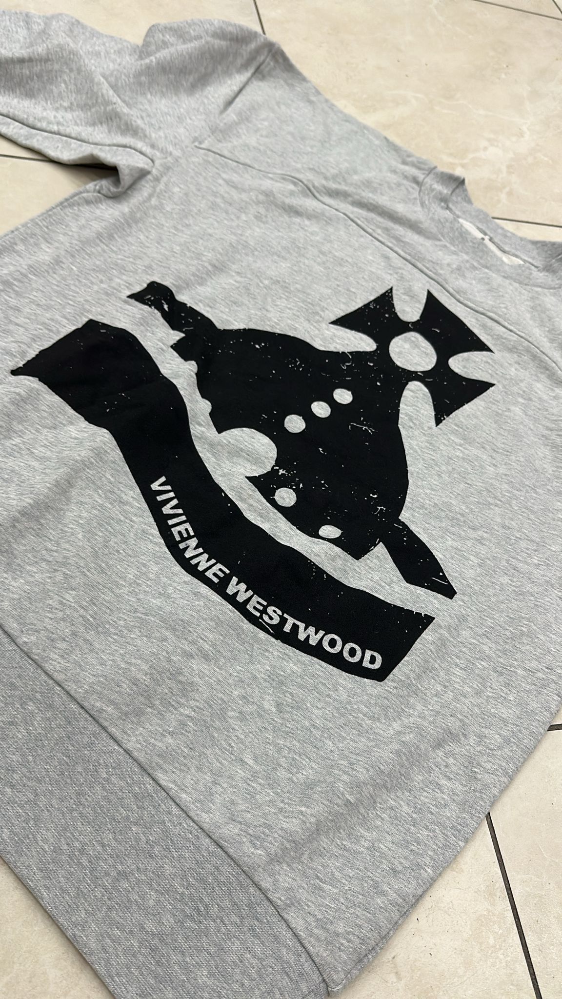 Vivienne Westwood Vivienne Westwood Sunken Orb Sander Sweatshirt Grey Large Size US L / EU 52-54 / 3 - 5 Thumbnail