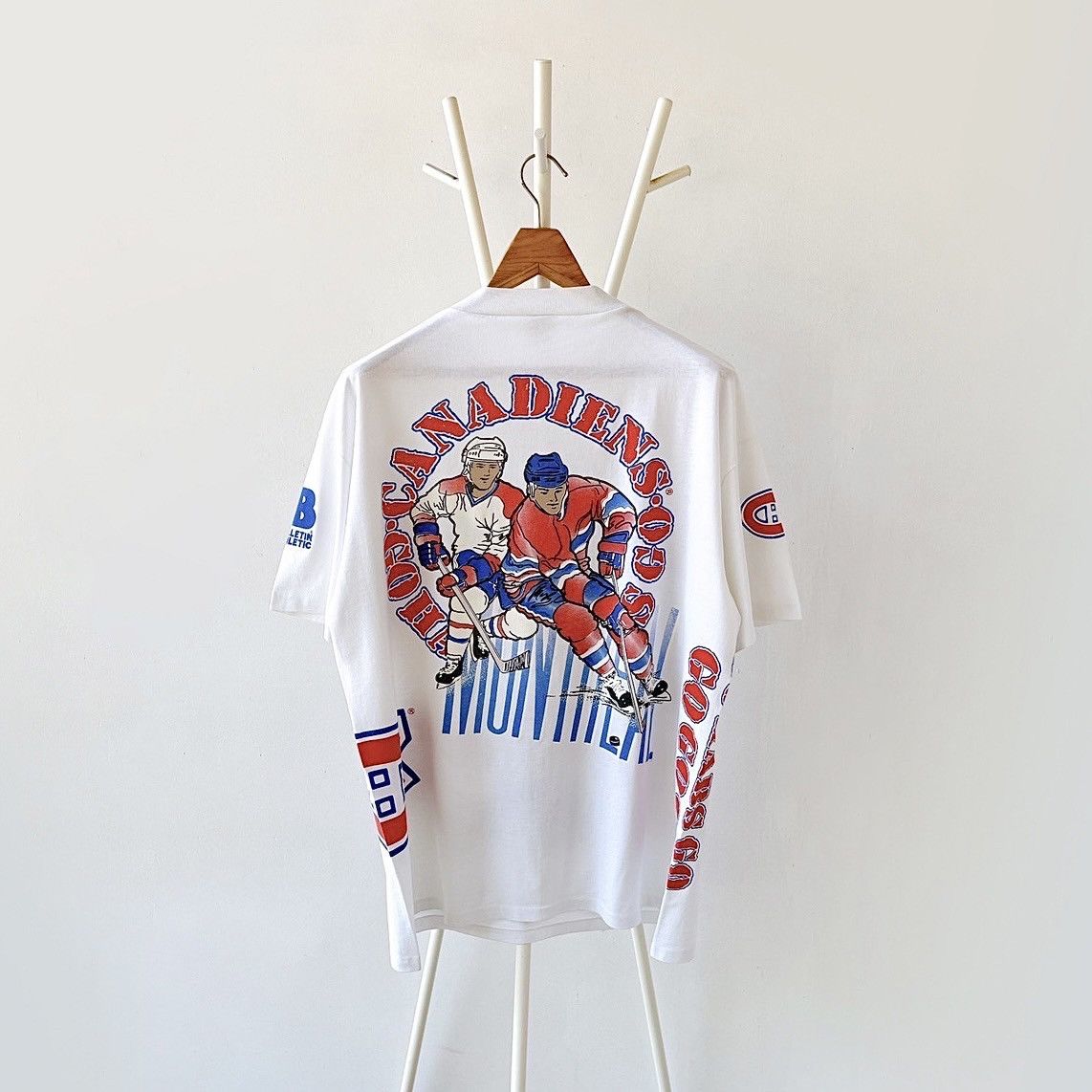 Vintage 90s Montreal Canadiens hockey OVP t-shirt/ L Size US L / EU 52-54 / 3 - 7 Thumbnail