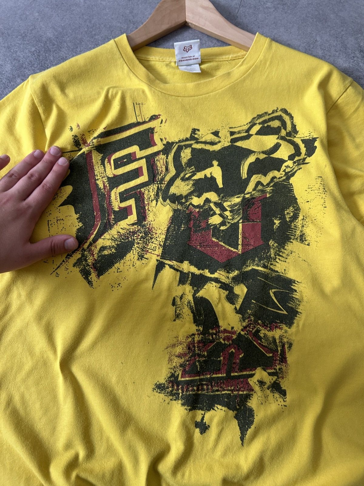 Fox Racing Fox Racing vintage rare mens big logo shirts y2k Size US S / EU 44-46 / 1 - 3 Thumbnail