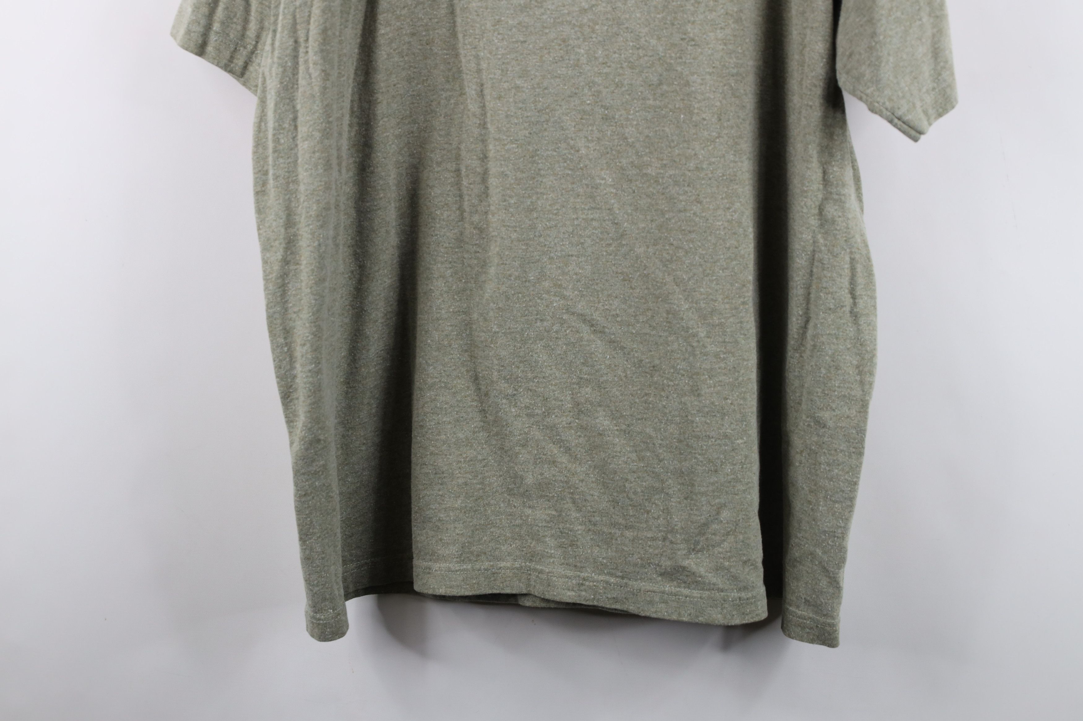 Vintage Vintage 90s Streetwear Little Bighorn Montana T-Shirt Green Size US XL / EU 56 / 4 - 13 Thumbnail